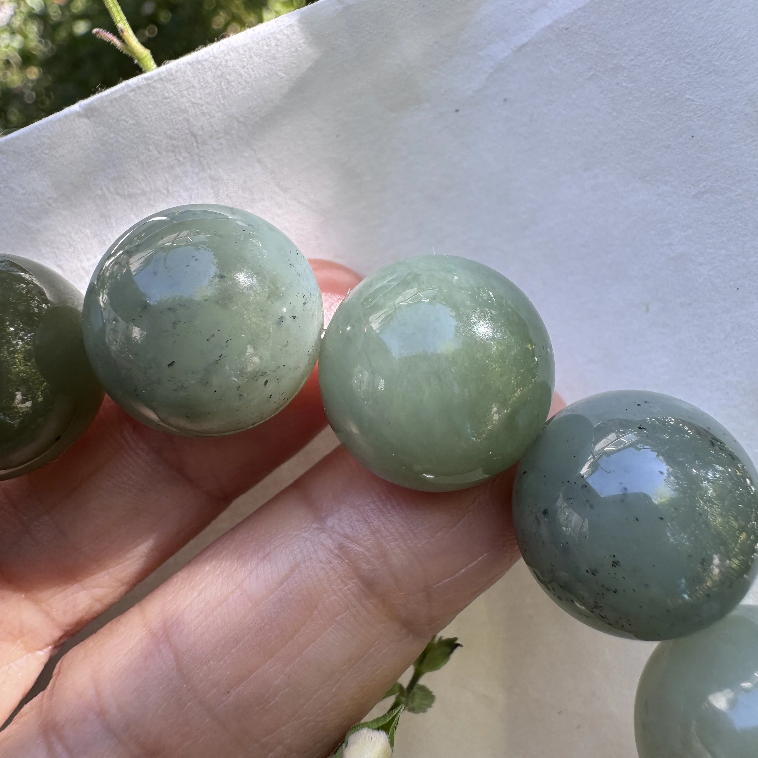 Hetian jade beads- jademastervancouver.com