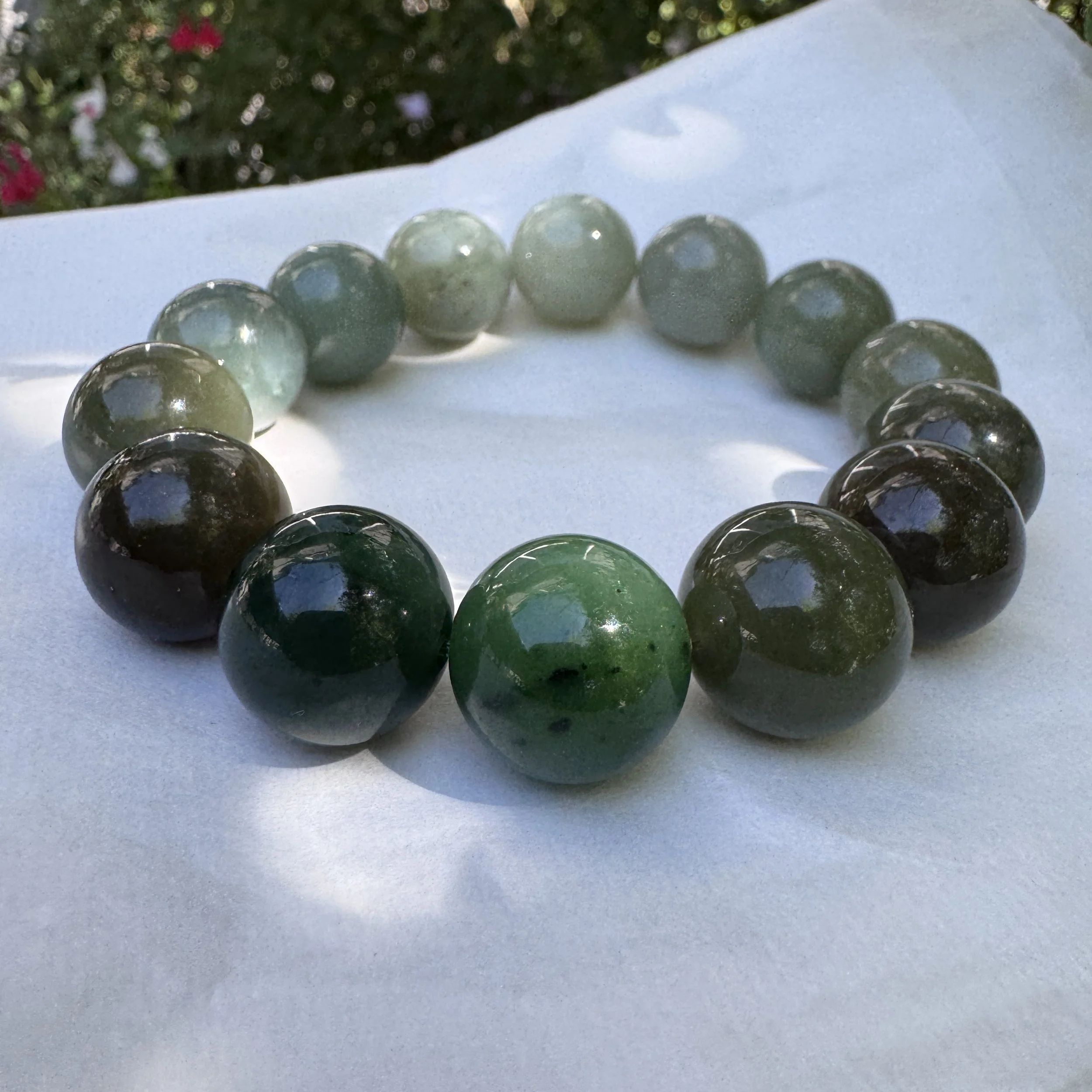 Hetian jade beads- jademastervancouver.com