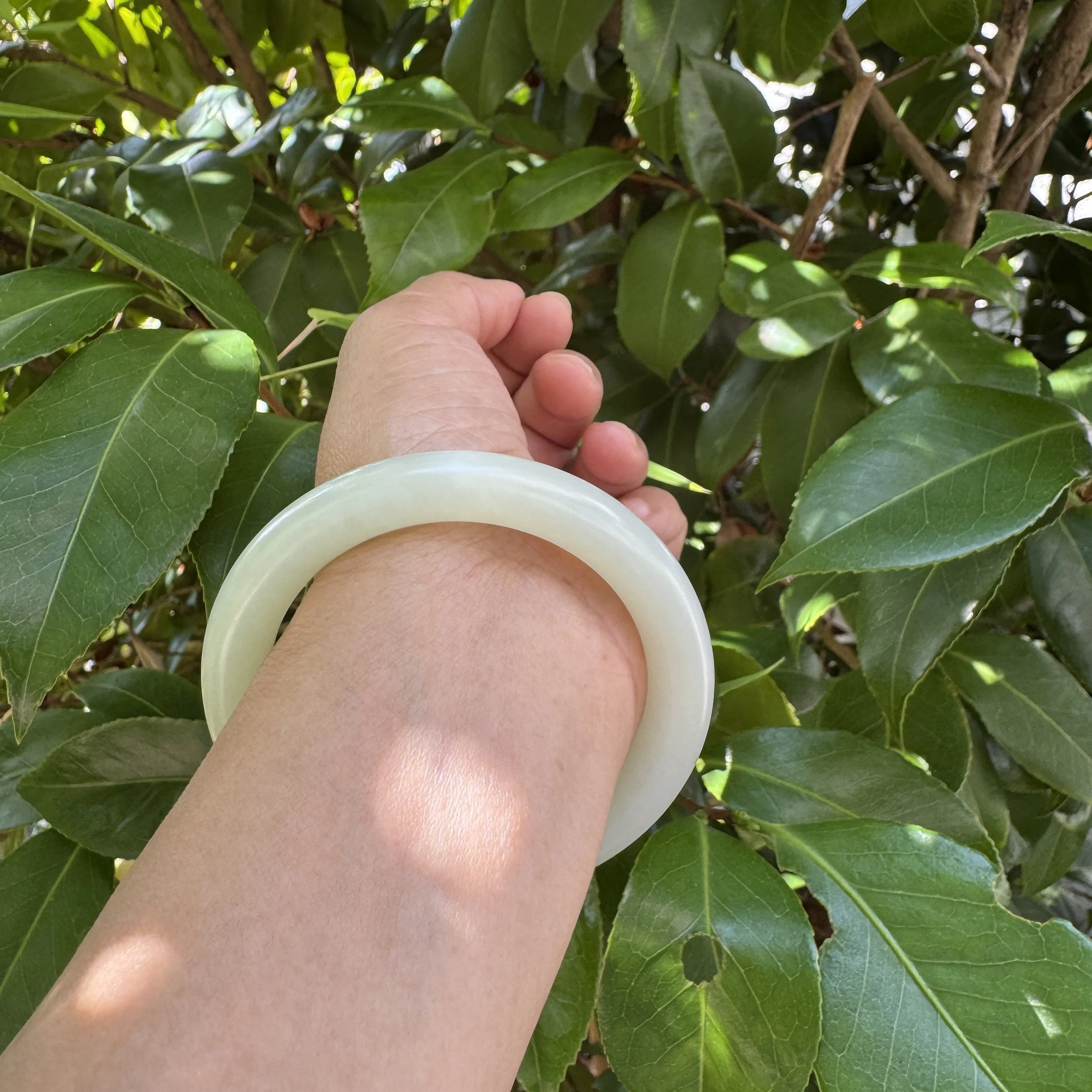 Xinjiang Nephrite jade bangle-jademastervancouver.com