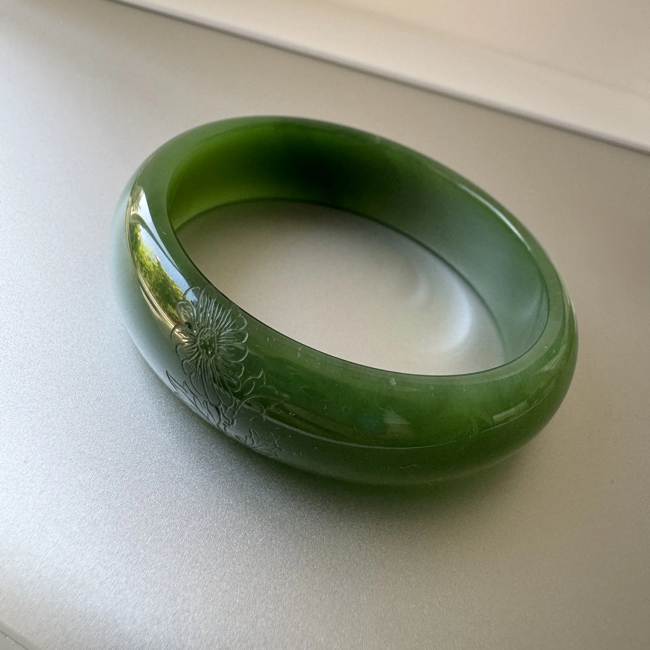 Hetian green nephrite jade-jademastervancouver.com