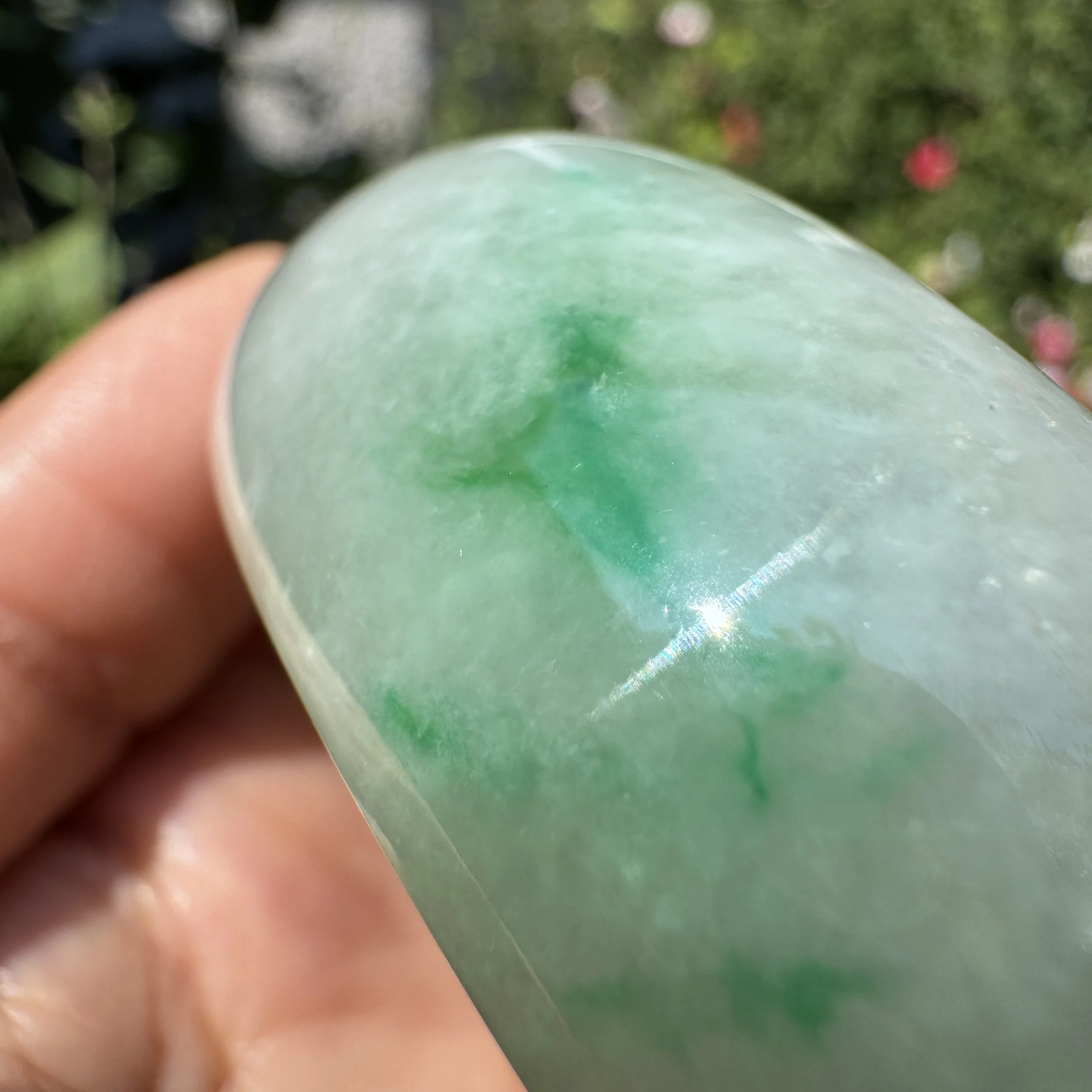 imperial icy Myanmar jadeite bangle bracelet- jademastervancouver.com