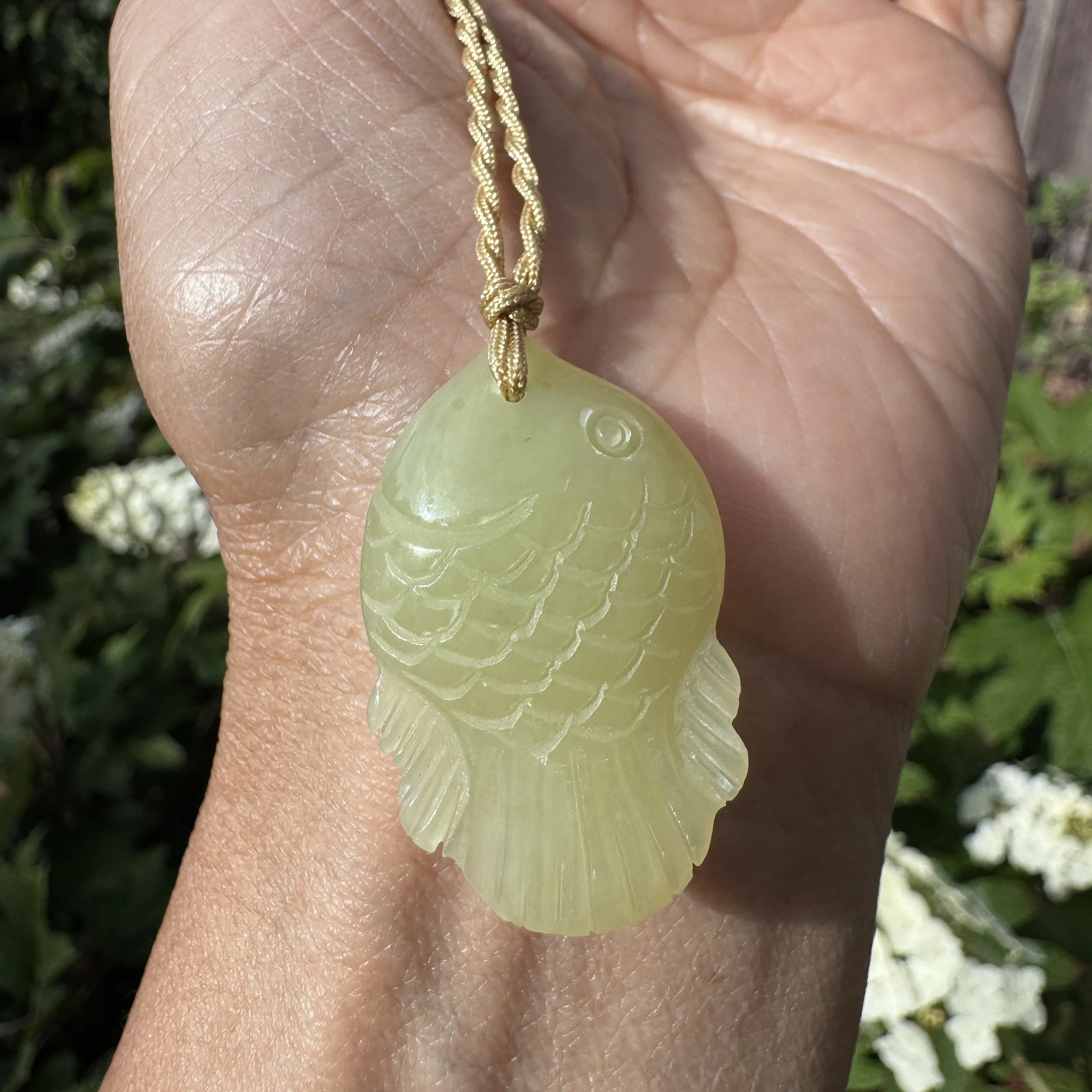 Yellow nephrite jade- jademastervancouver.com