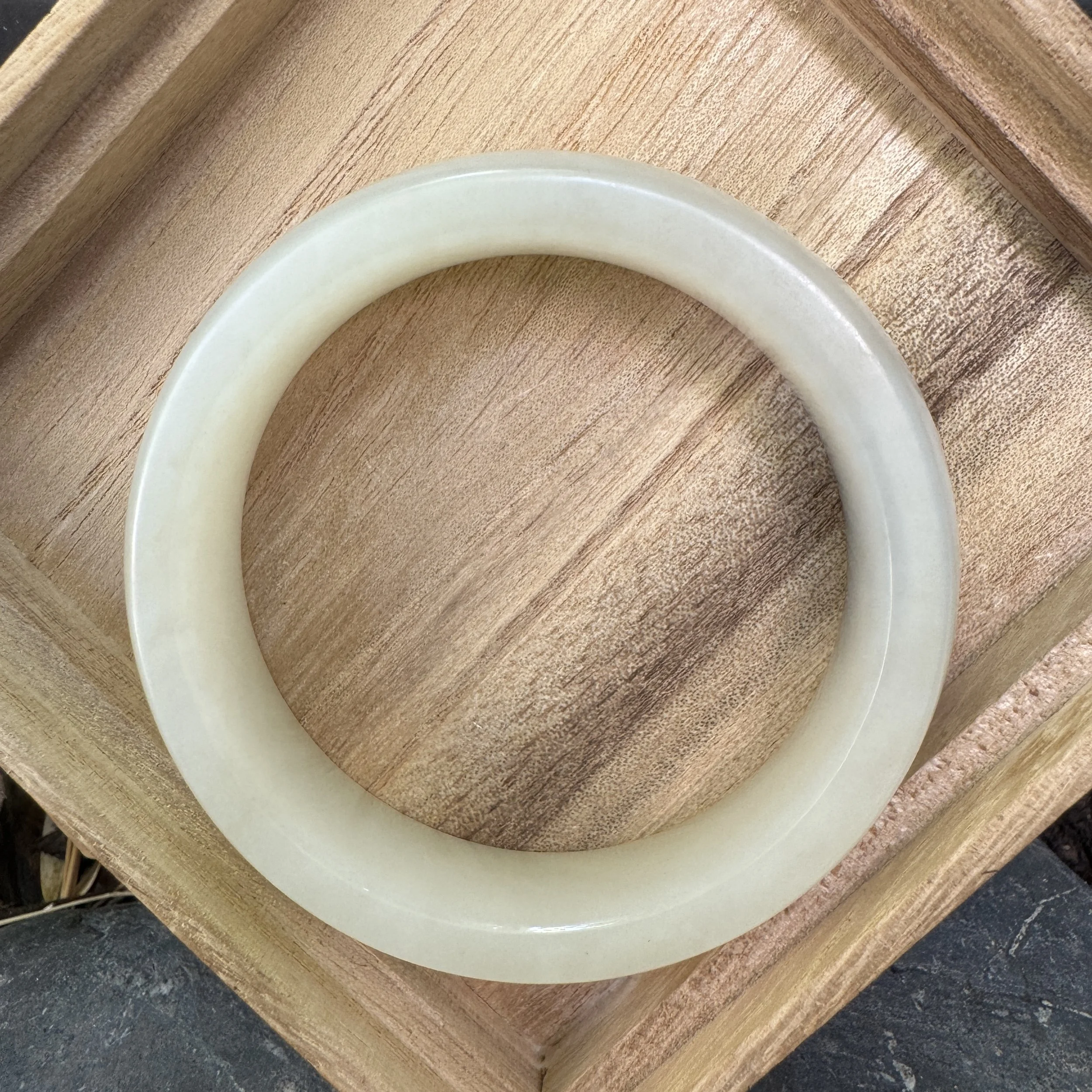 Top grade Hetian mutton fat white seed jade- jademastervancouver