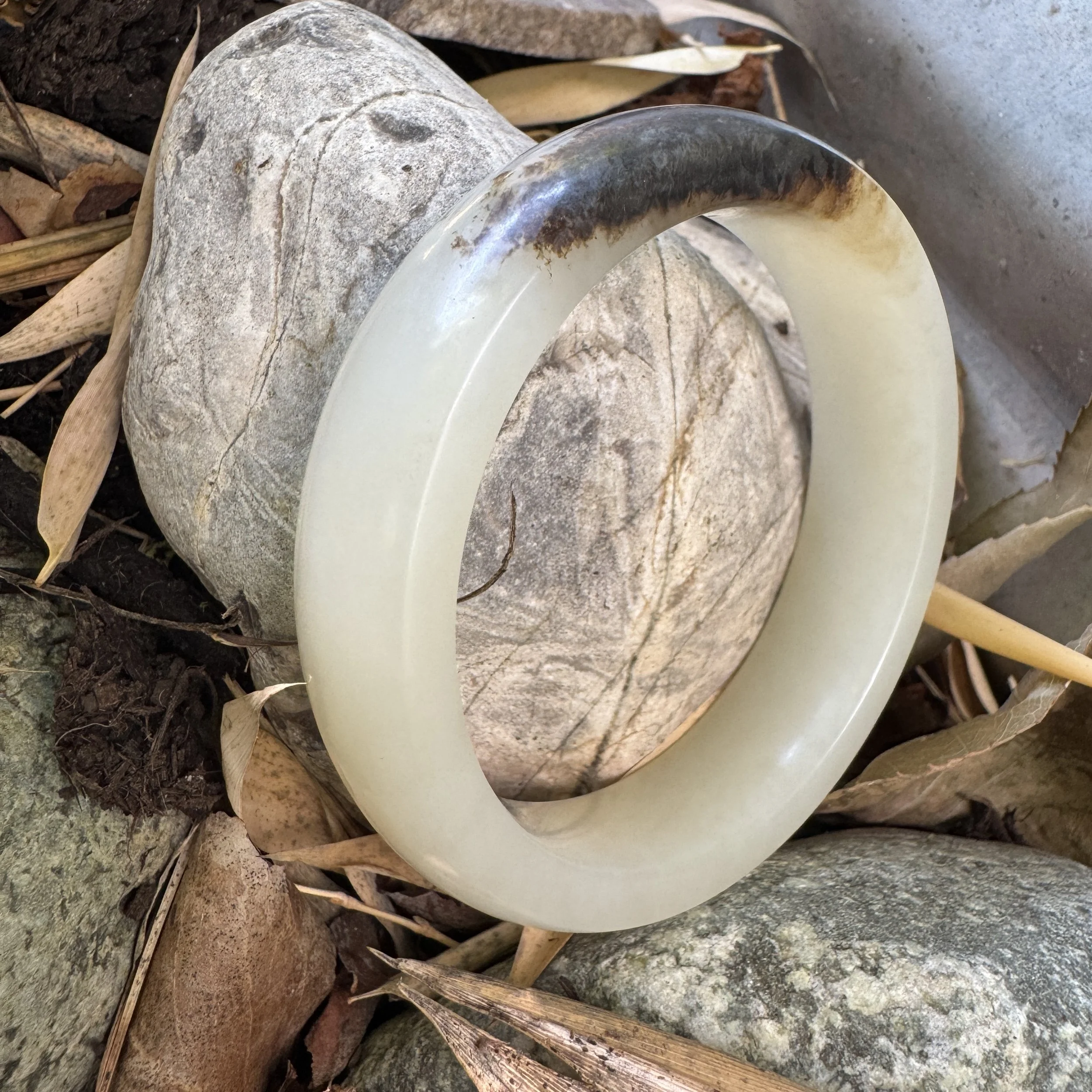 Top grade Hetian mutton fat white seed jade- jademastervancouver