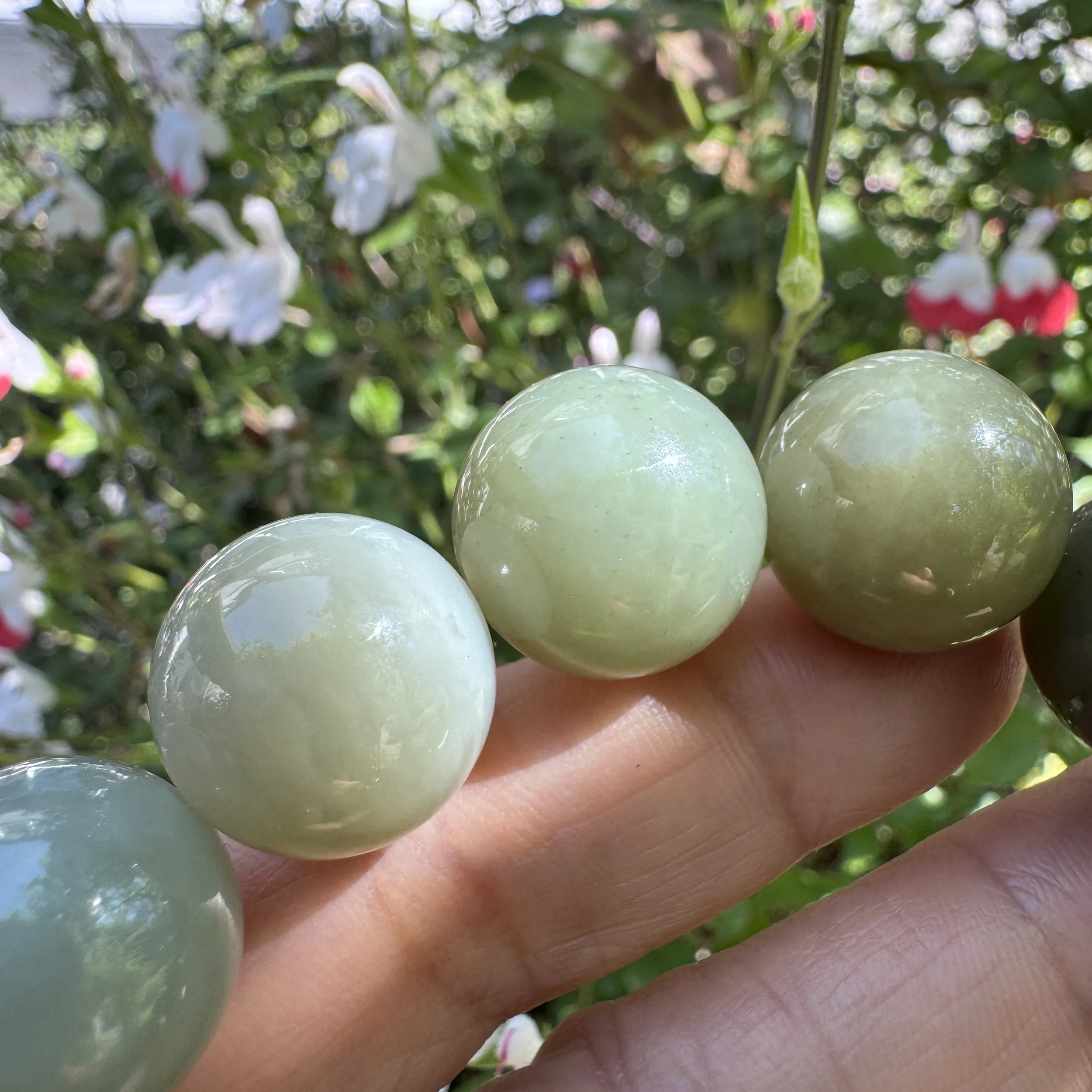 Hetian jade beads- jademastervancouver.com
