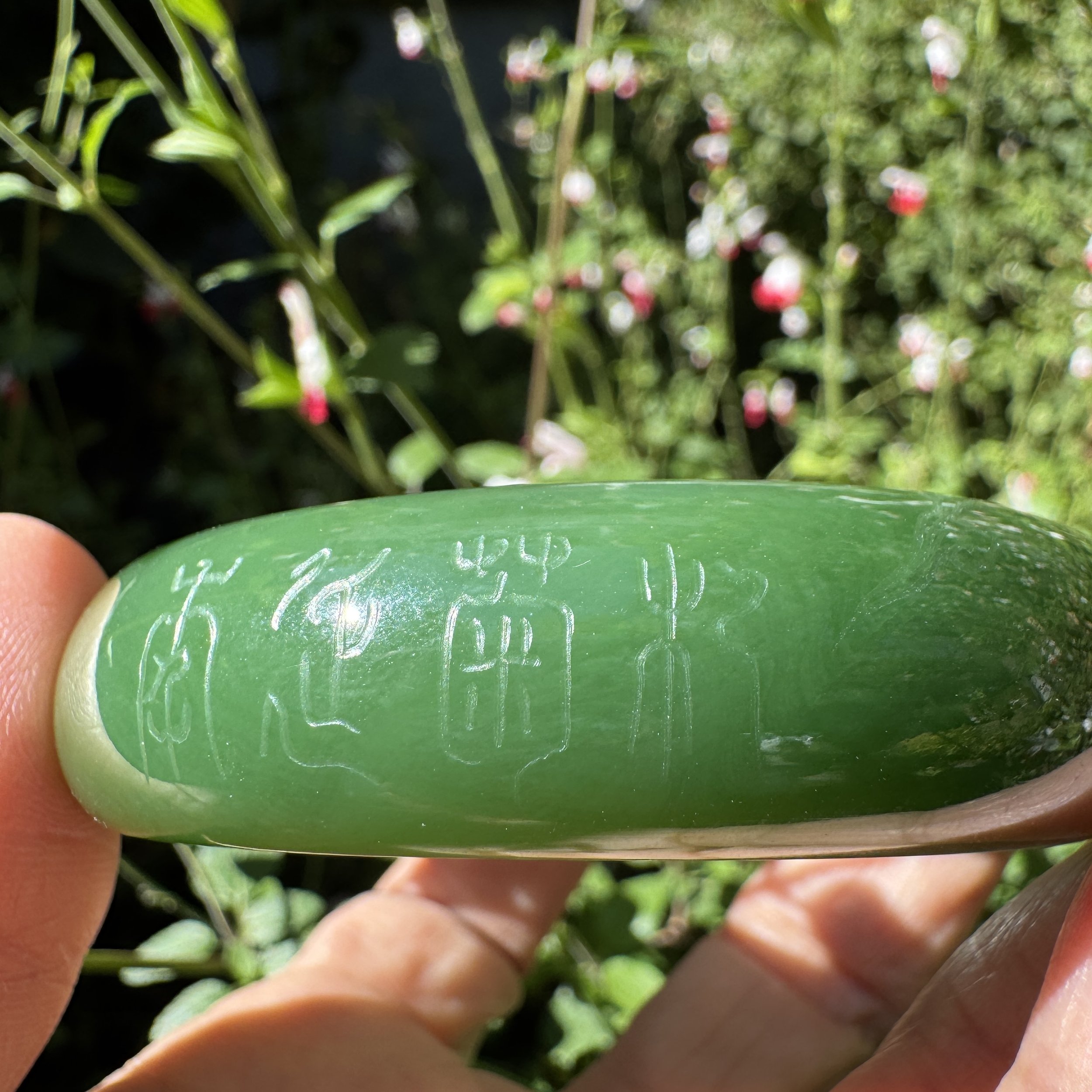 Hetian green nephrite jade-jademastervancouver.com