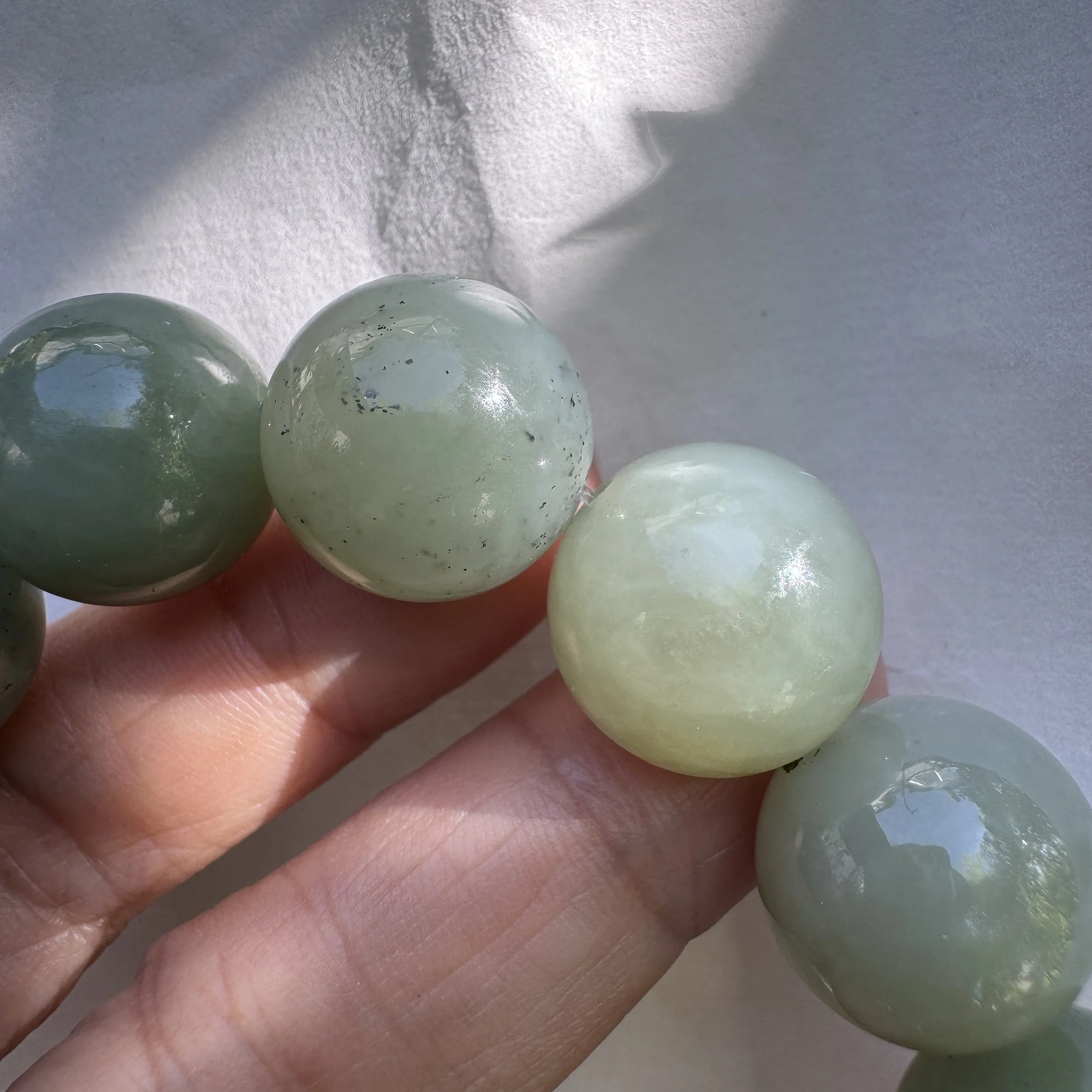 Hetian jade beads- jademastervancouver.com