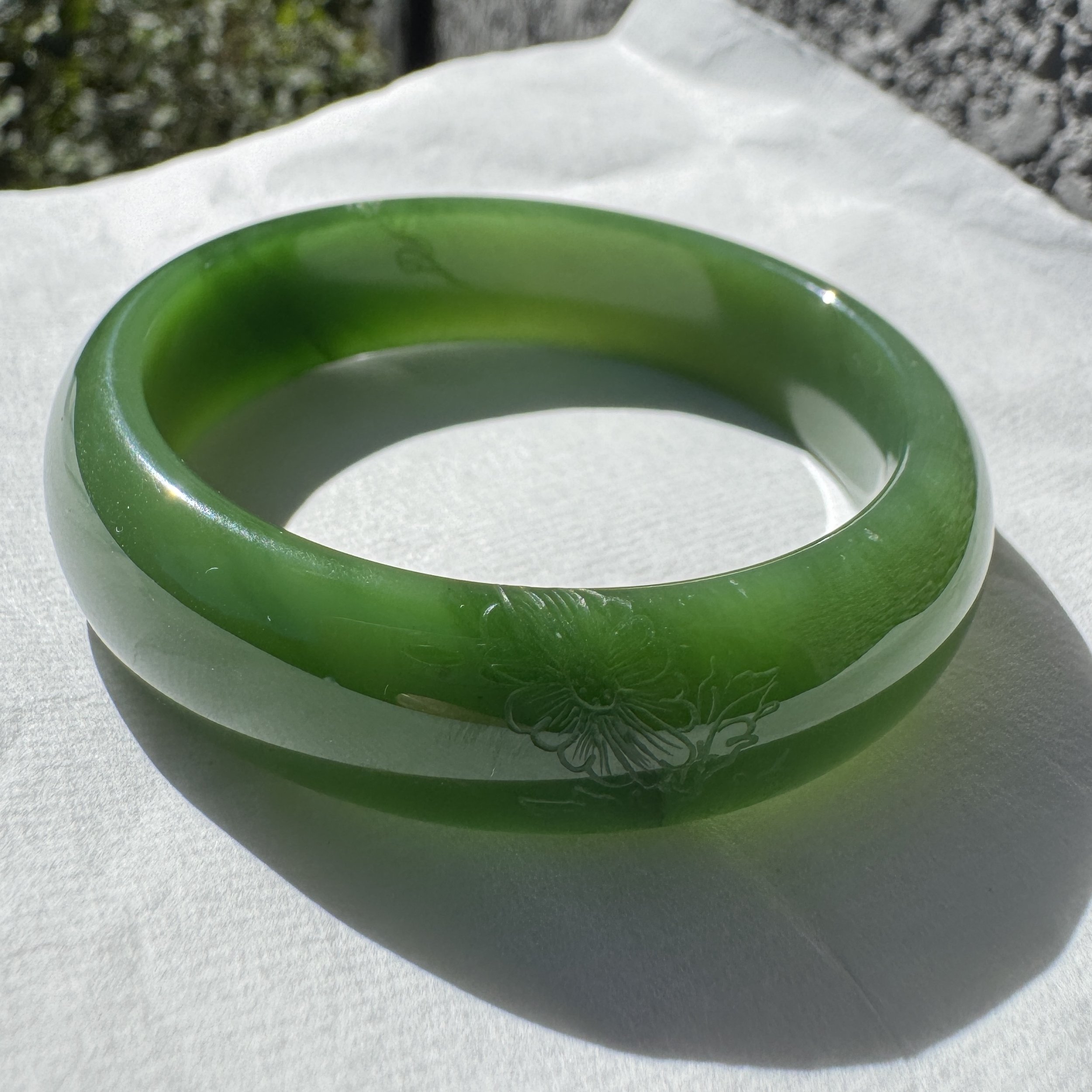 Hetian green nephrite jade-jademastervancouver.com