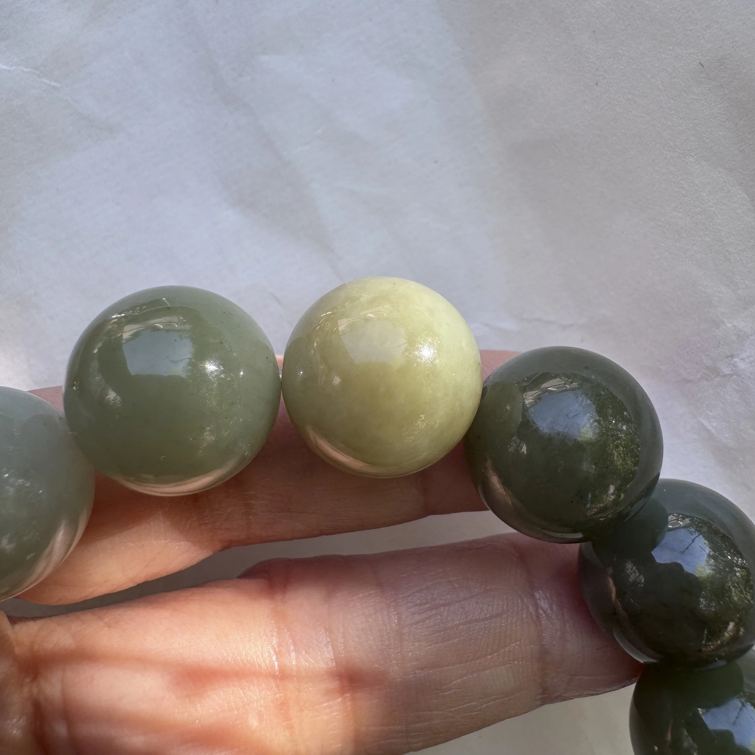 Hetian jade beads- jademastervancouver.com