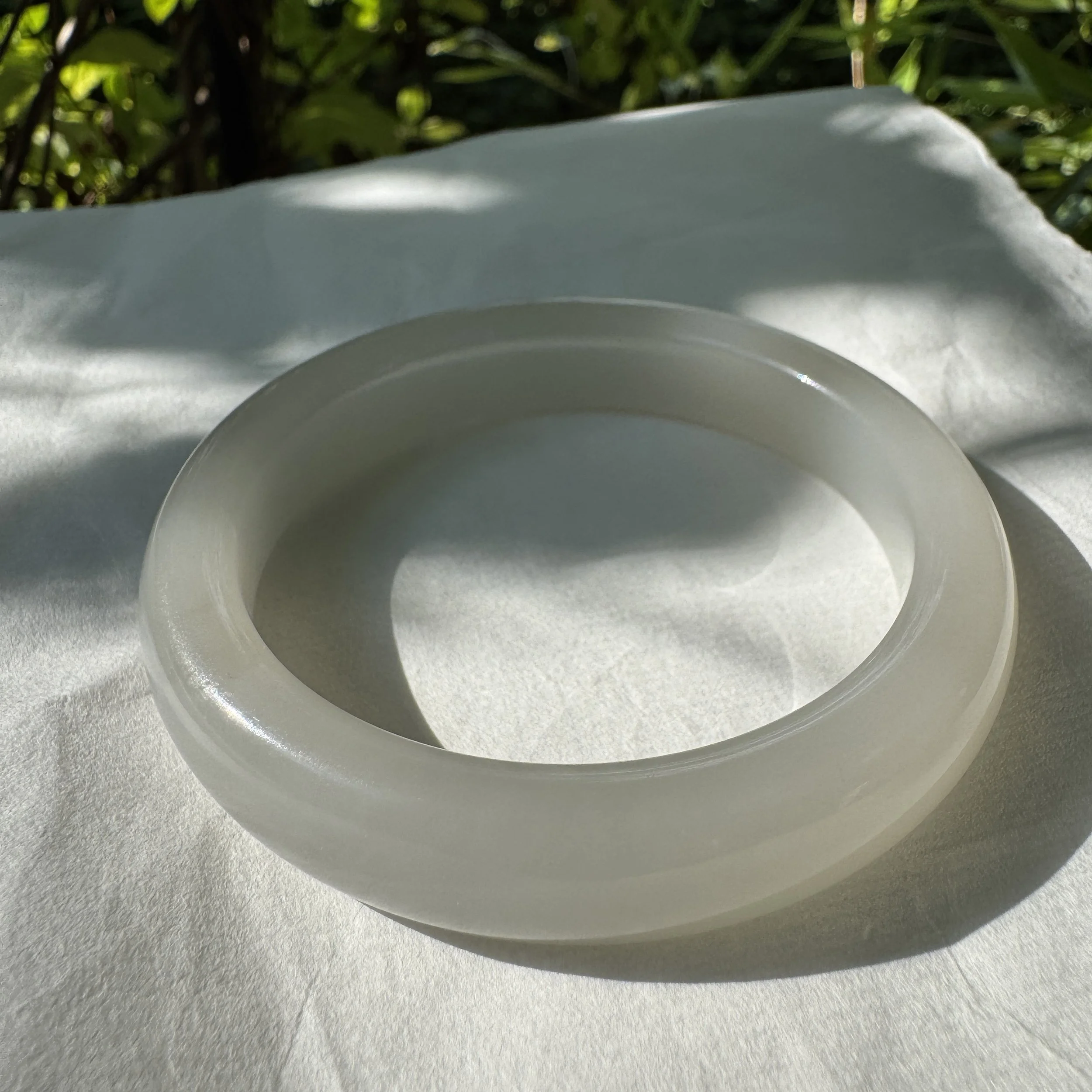 Icy jade bangle-jademastervancouver.com