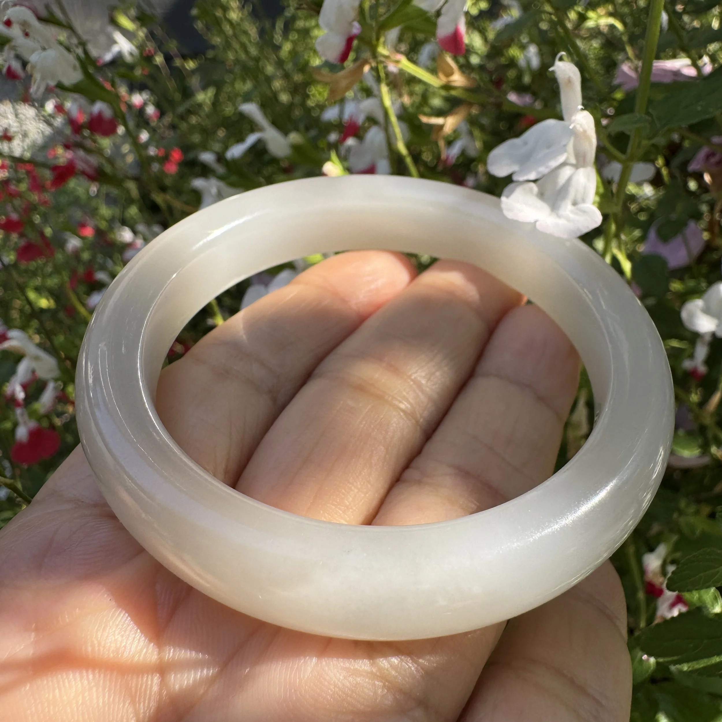 Icy jade bangle-jademastervancouver.com