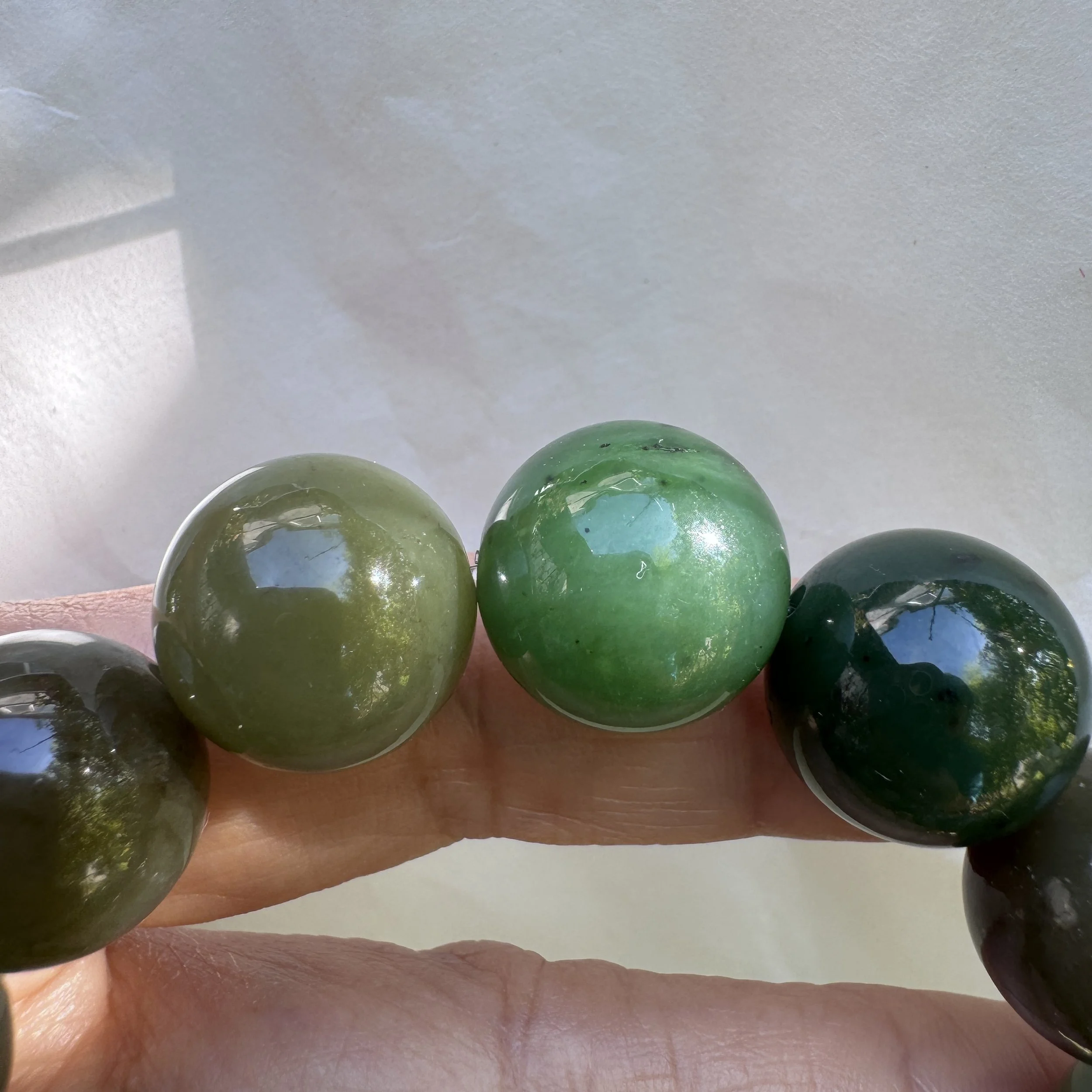 Hetian jade beads- jademastervancouver.com