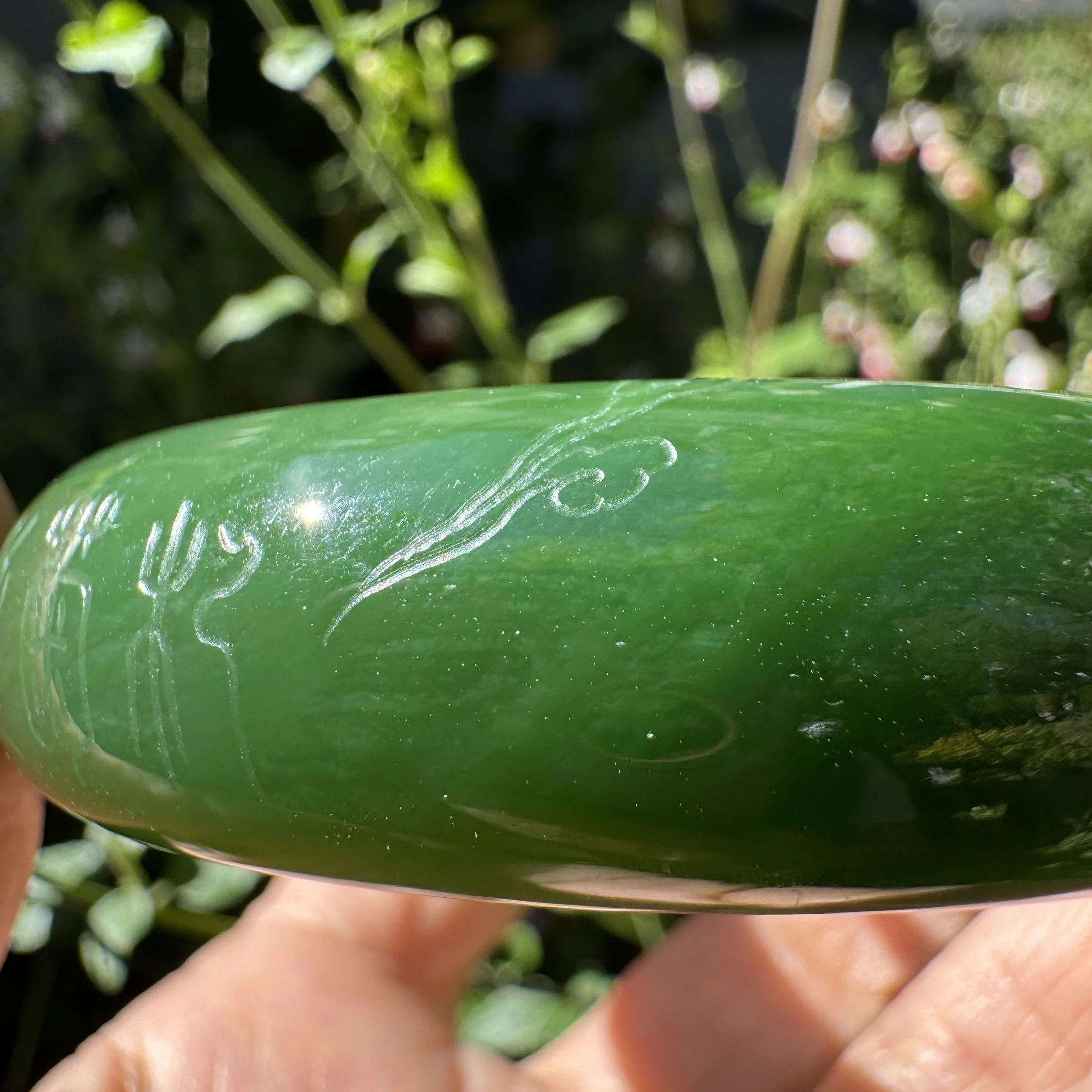 Hetian green nephrite jade-jademastervancouver.com