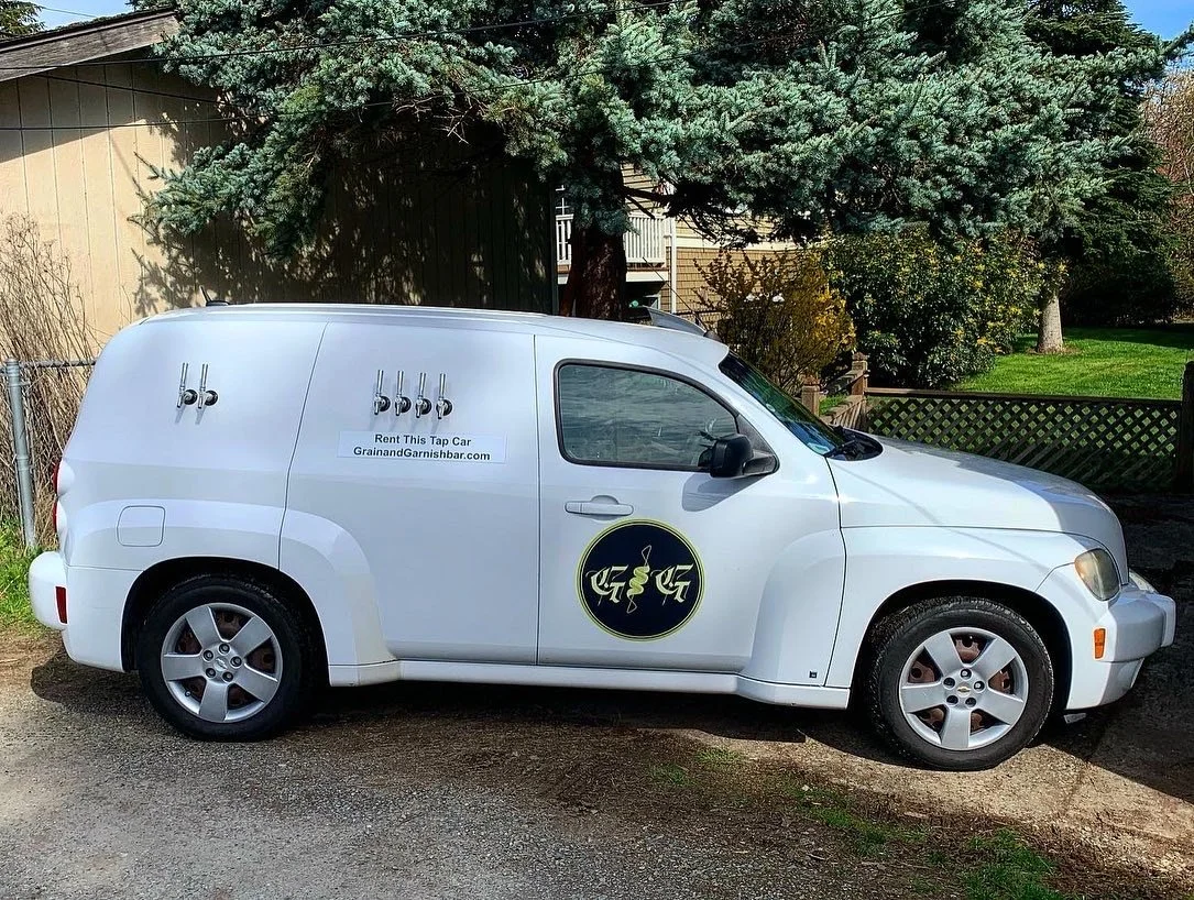 White Tap Car — Available in Washington state. Share your event date, venue and guest count to explore this mobile bar option.