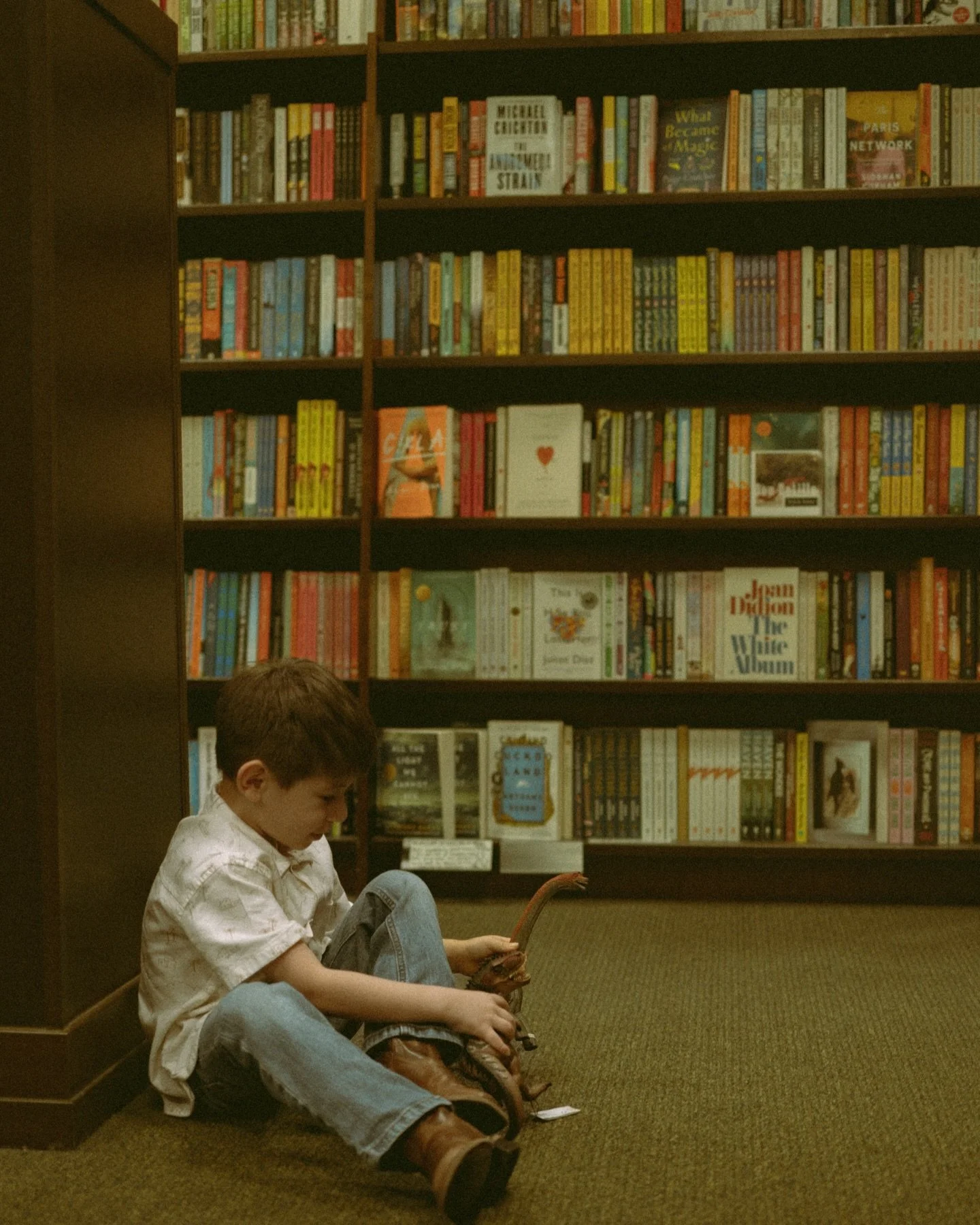 there&rsquo;s a version of childhood
that lives in places like this

where time slows down just enough
for one more story
one more page
one more moment before you have to leave

and somehow,
that&rsquo;s the one you remember forever

Family photograp