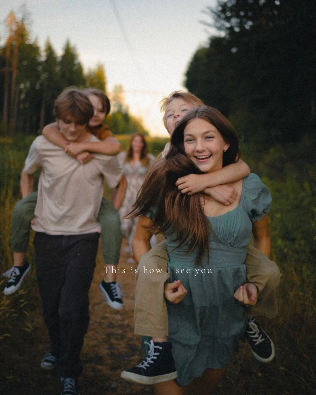 don&rsquo;t overthink this part of your life

it&rsquo;s not supposed to look perfect
or feel polished
or go according to plan

&mdash;

most of it happens in the middle

in kitchens with flour on the counter
in bare feet running through the grass
in