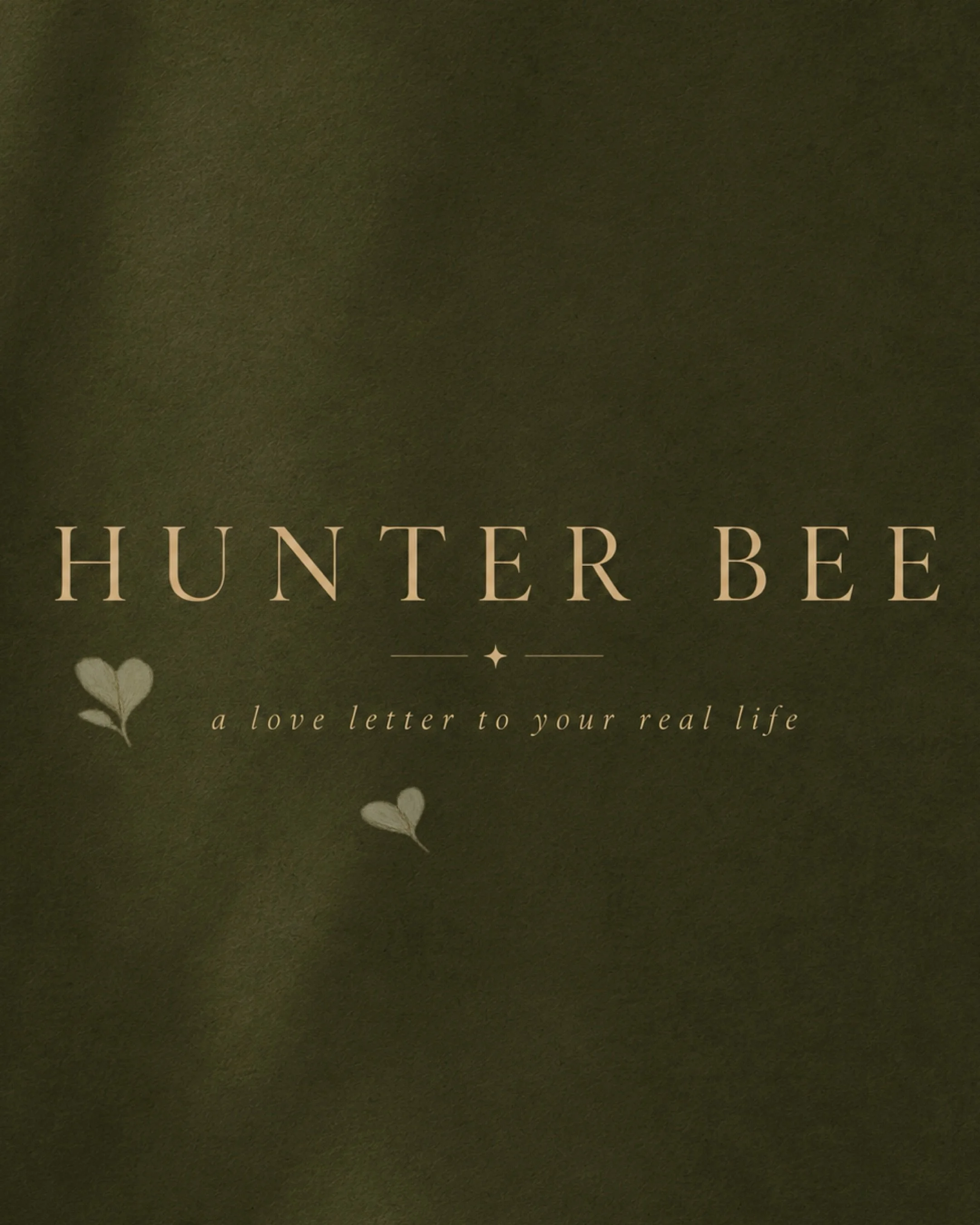 hi, i&rsquo;m hunter. 🤍

motherhood.
nostalgia.
movement.
film grain.
messy kitchens.
honey skies.
borrowed lipstick.
windblown hair.
belly laughs.
the sacred ordinary.
the in-between.
old photographs.
little hands.
stories that feel like memories.
