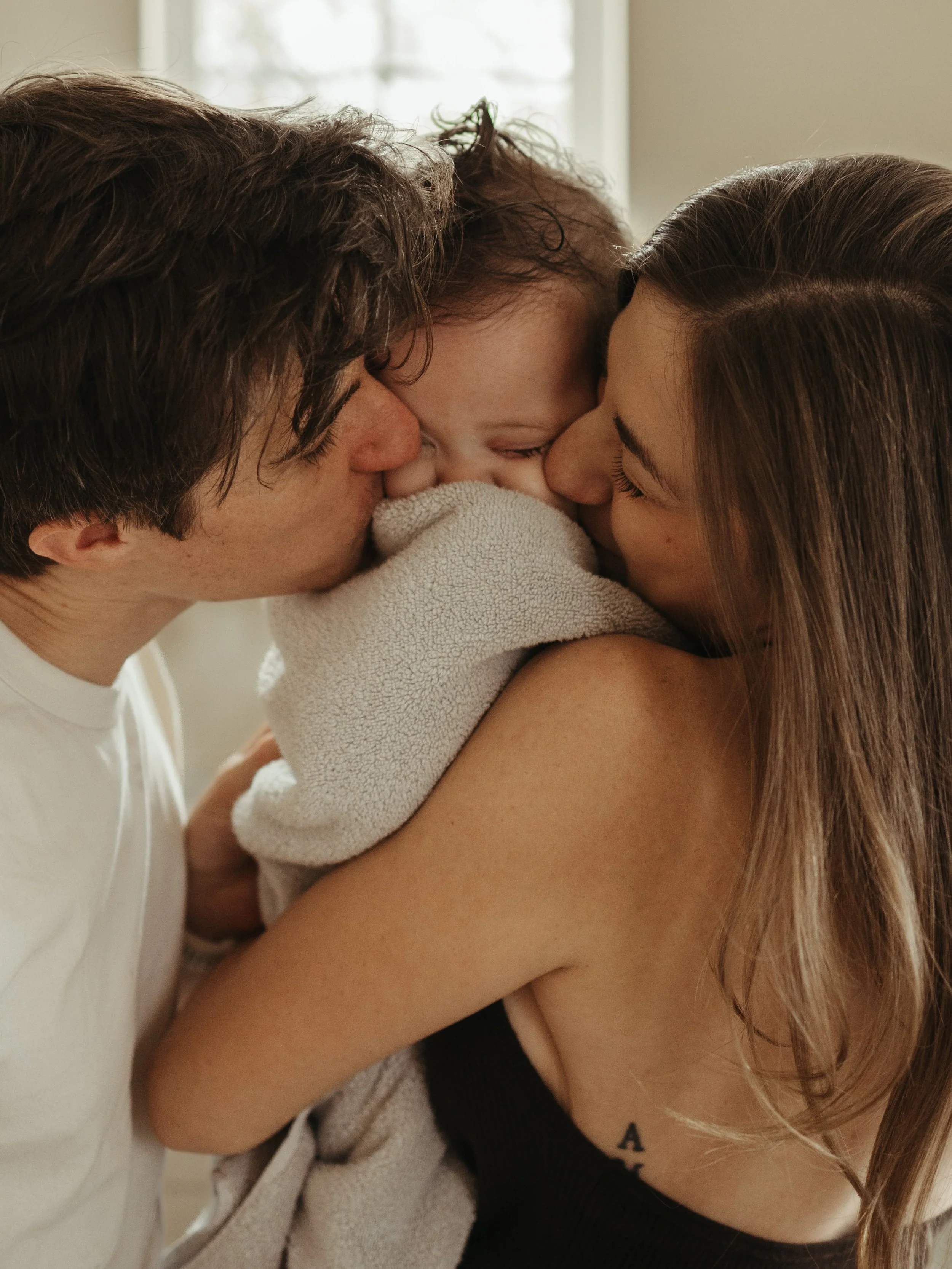 One day, they won&rsquo;t fit upside down in your arms anymore.

The dog won&rsquo;t follow every tiny footstep through the house.
The coffee will stay hot.
The toys will disappear from the living room.
And the kitchen counters will belong to grown-u