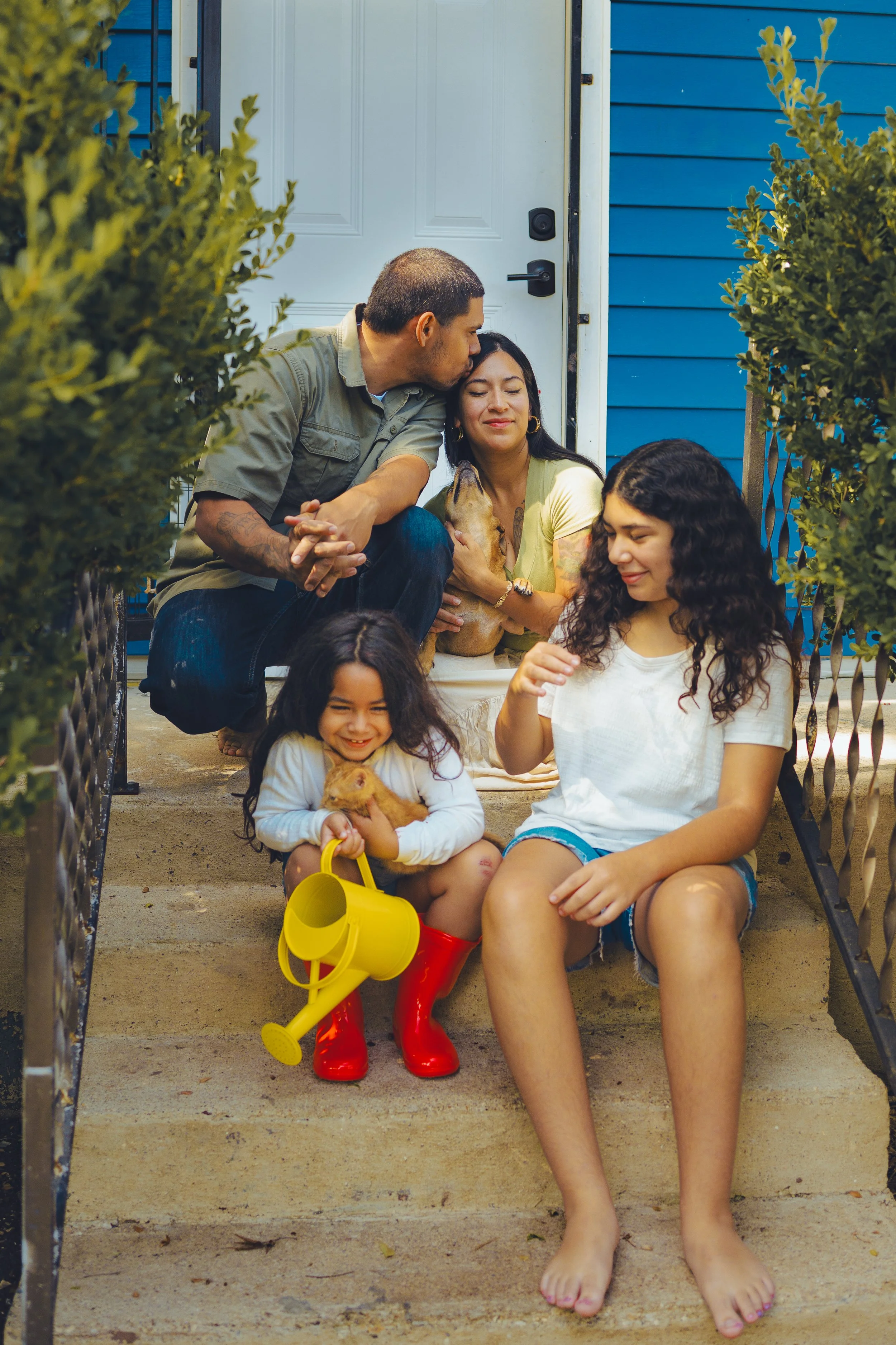 A Morning in the Garden documentary family photography story