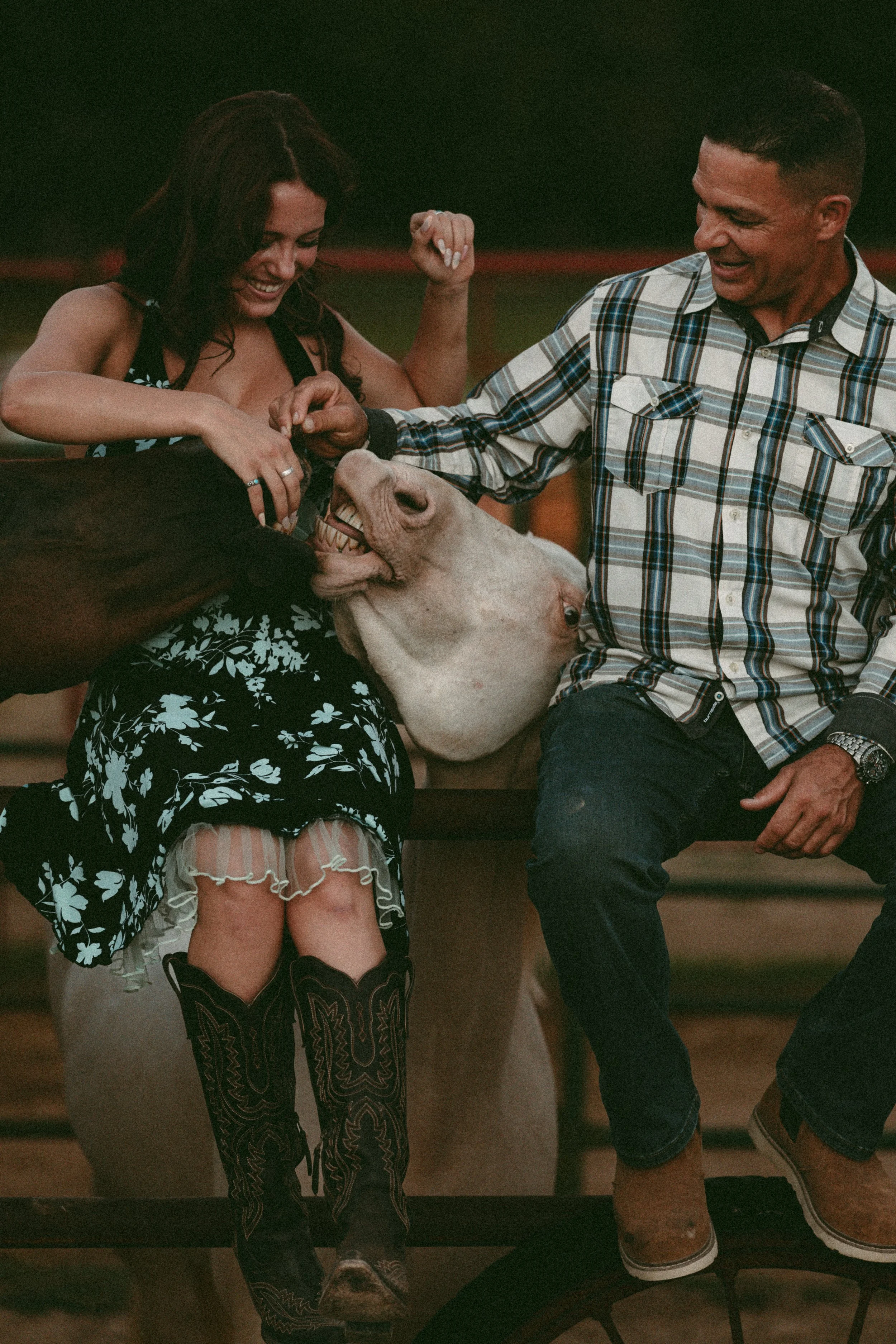 Family photoshoot on their farm Kempner Texas