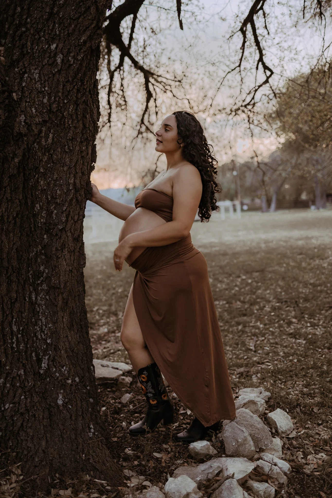 Austin Maternity Photographer | Documentary-Style Pregnancy Portraits