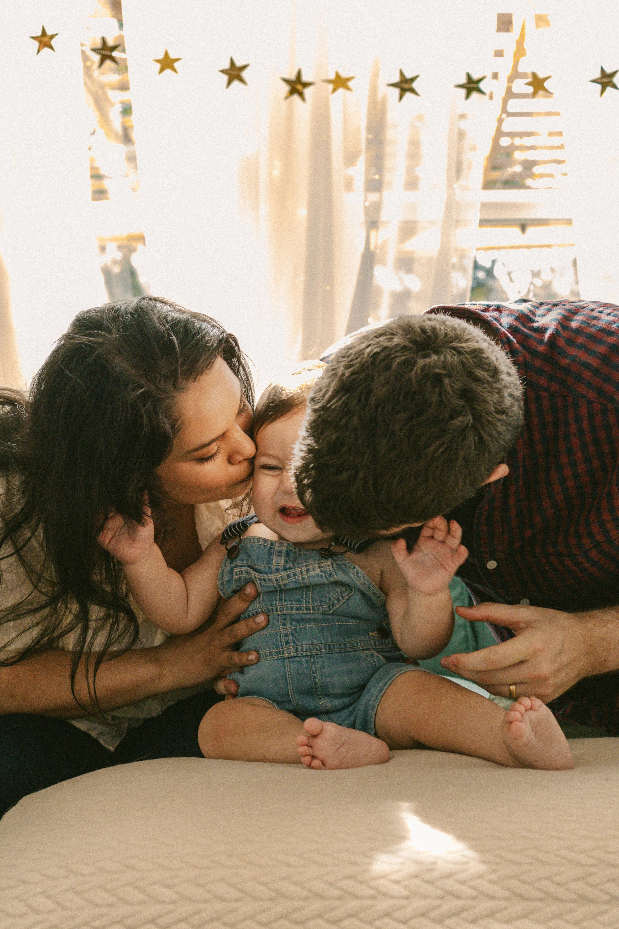 Family portrait during a documentary family photography session