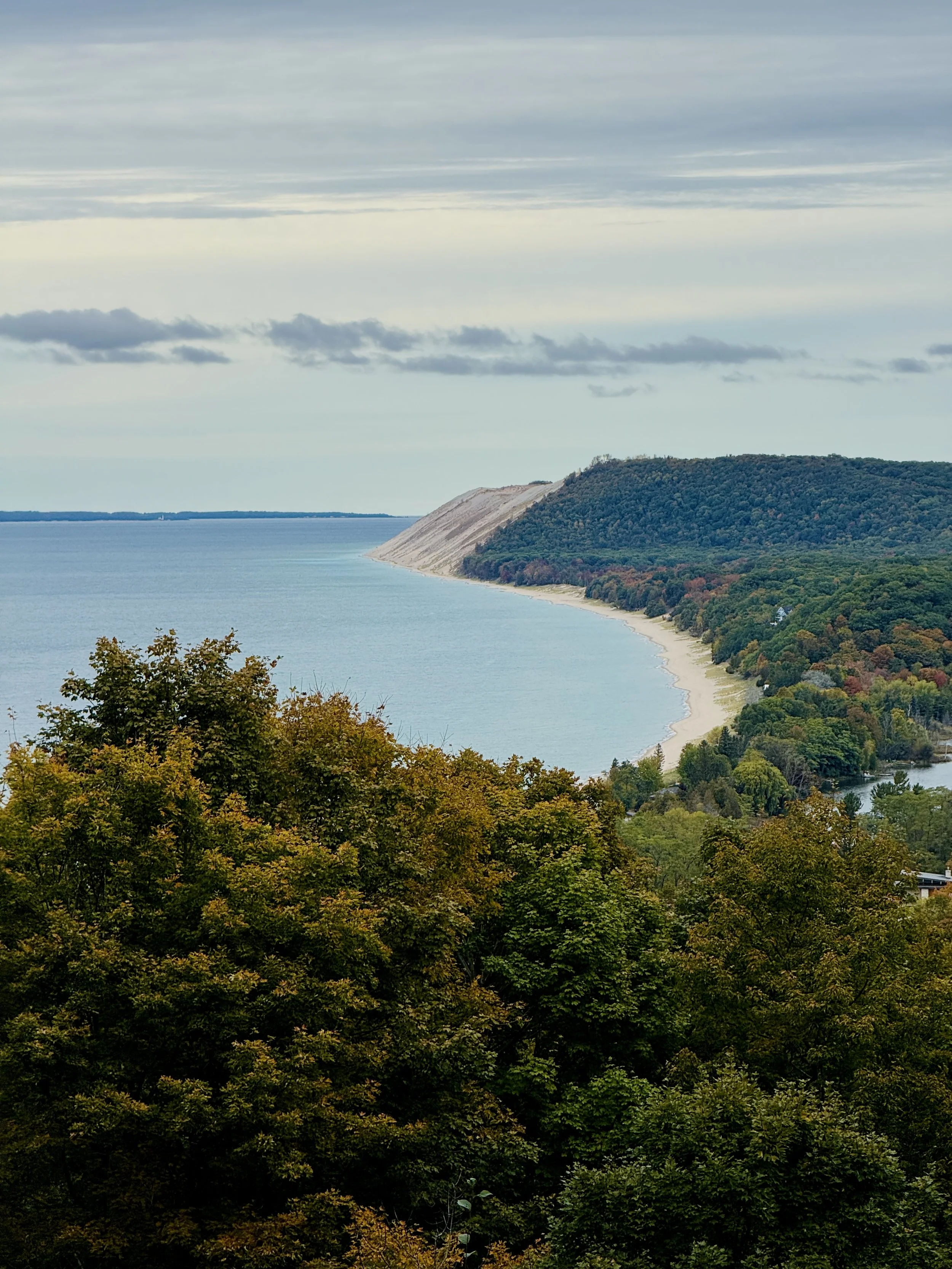 Views on Empire Bluffs Trail