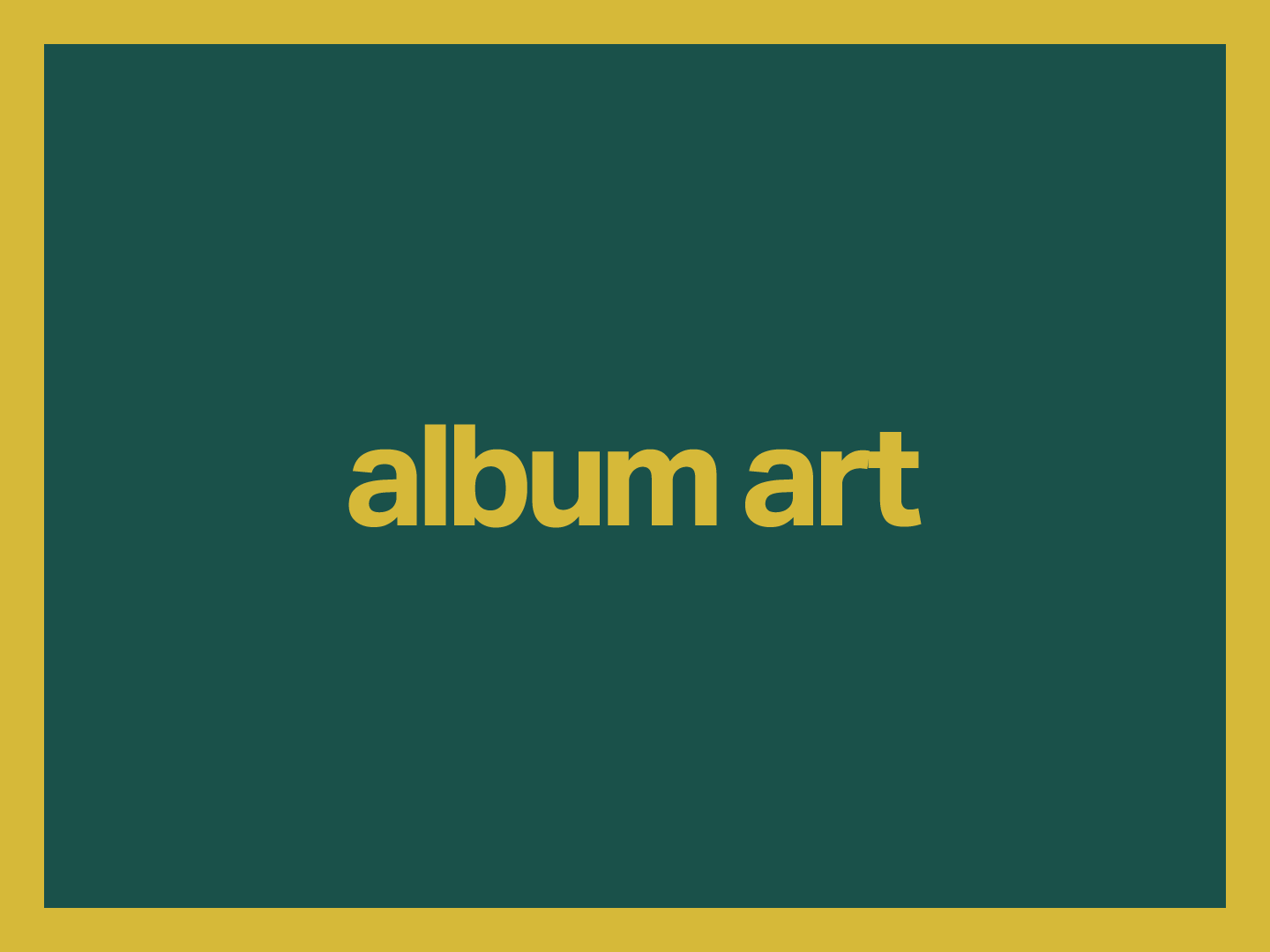 album art