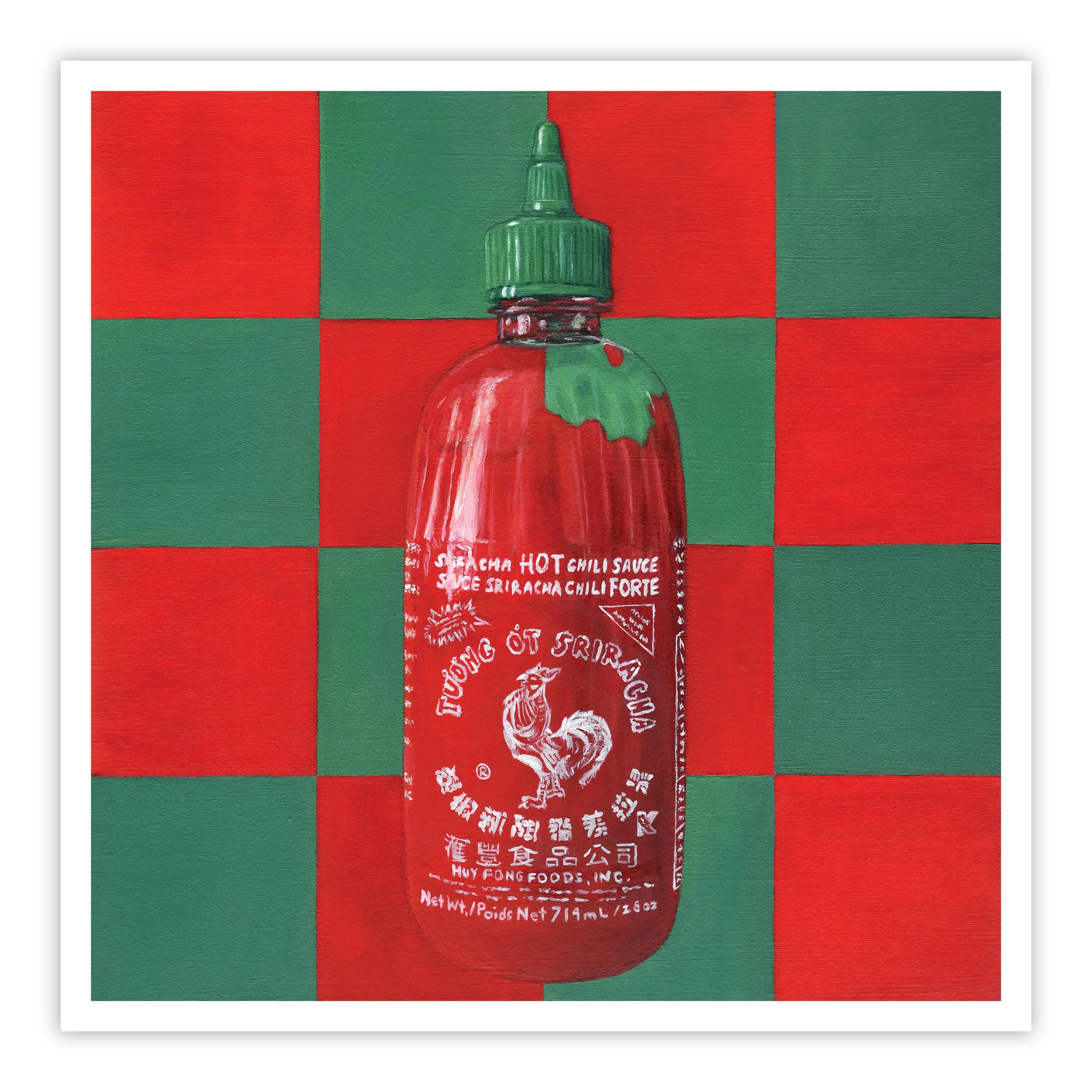 "Added Flavour: Sriracha" Fine Art Print