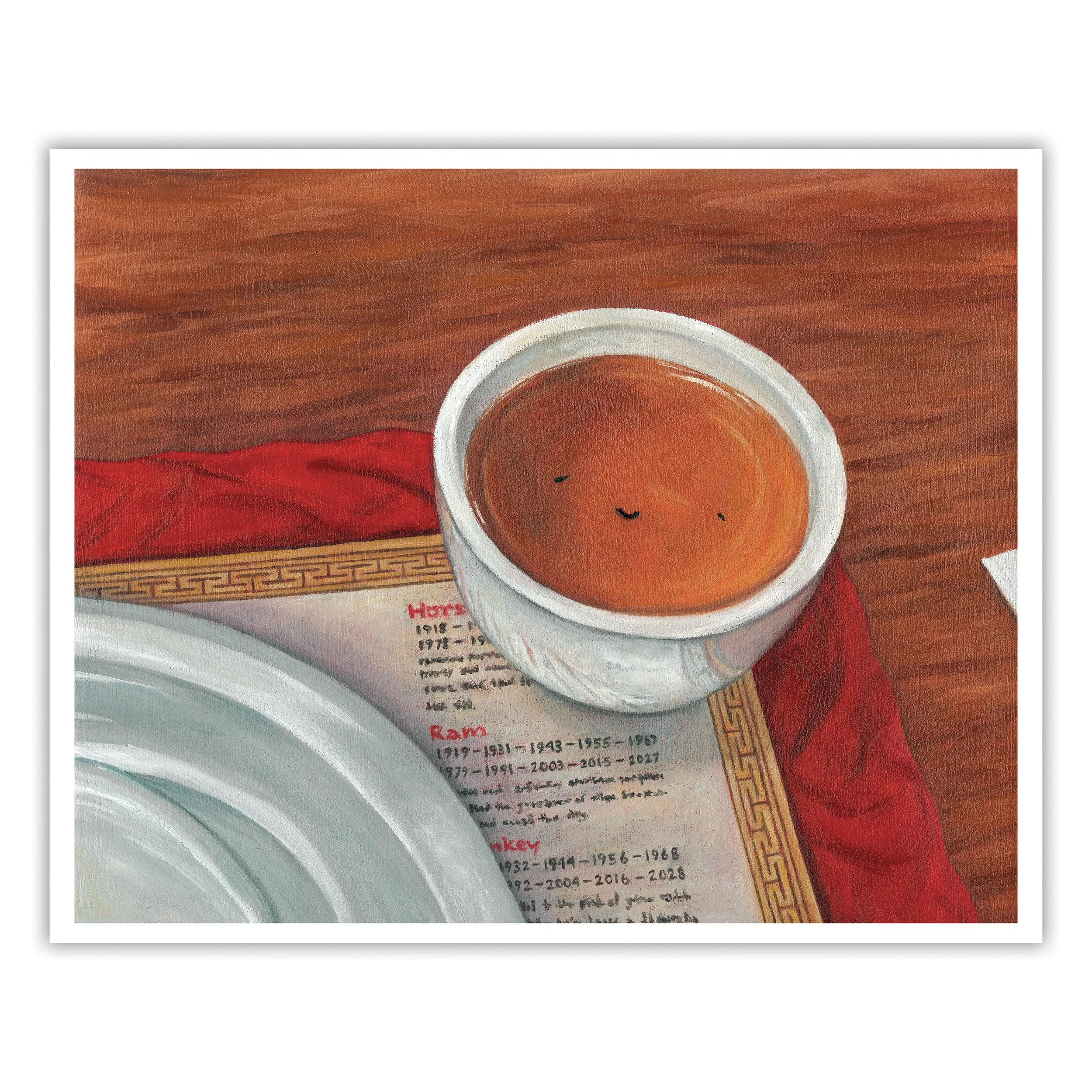 "Smiling Tea" Fine Art Print
