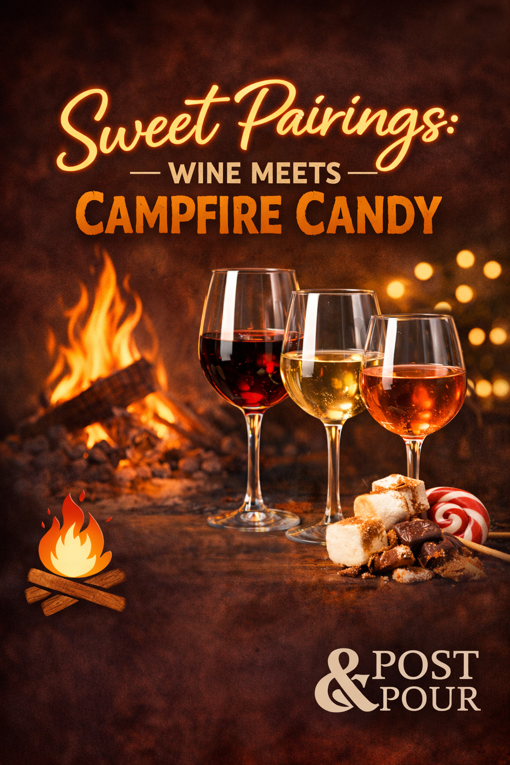 Sweet Pairings: Wine Meets Campfire Candy