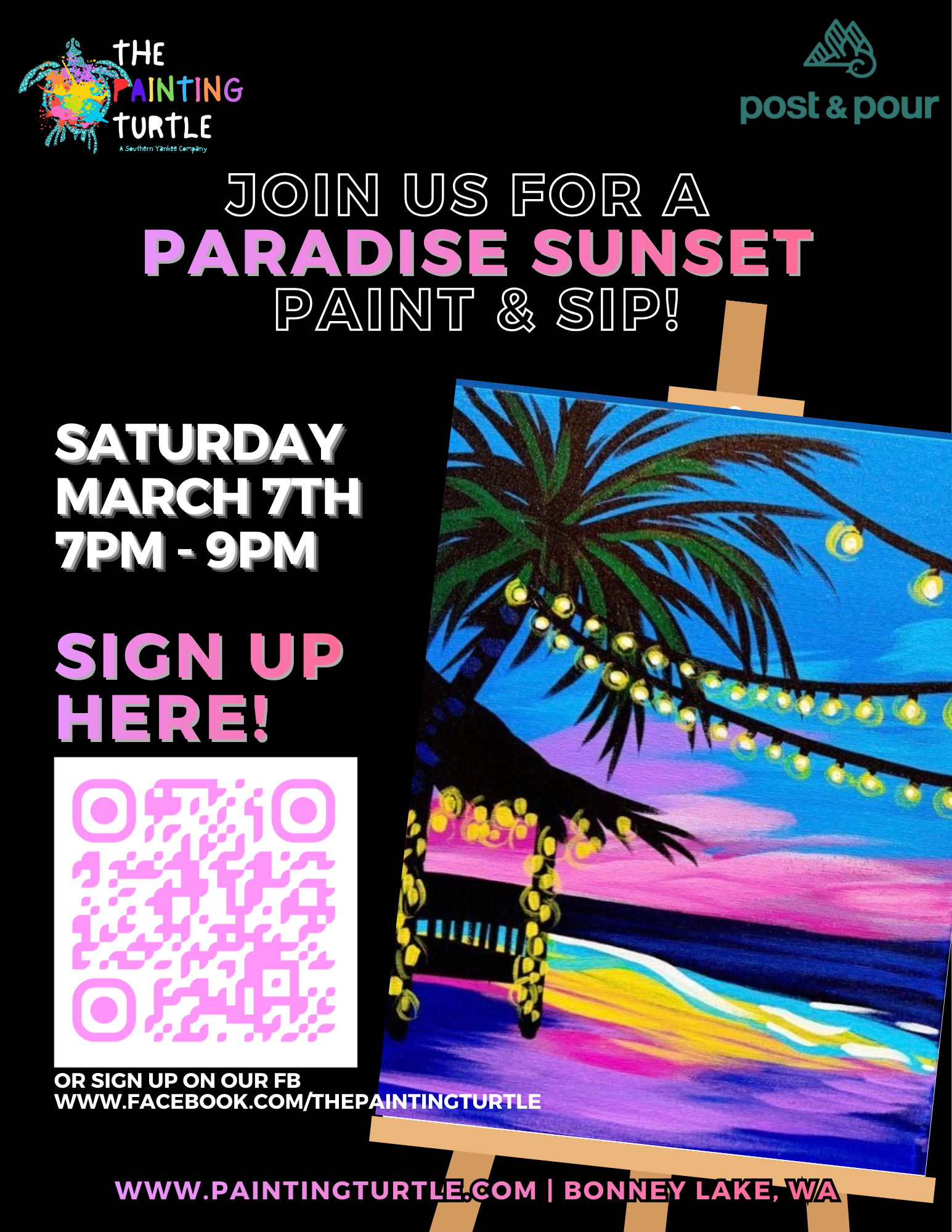 Sip & Paint with The Painting Turtle