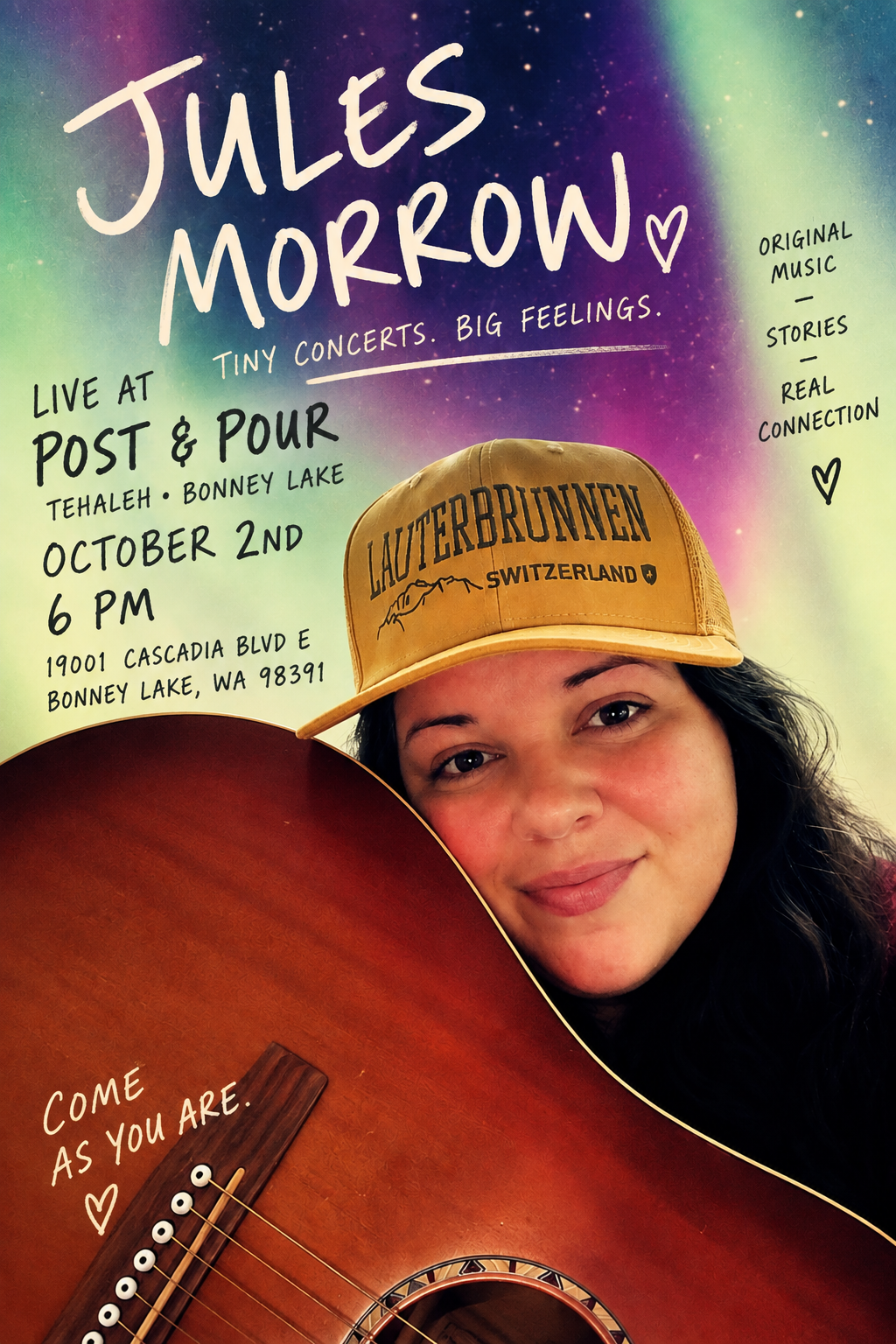 Live Music with Jules Morrow
