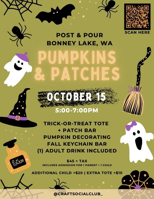 Craft Social Club: Pumpkins & Patches