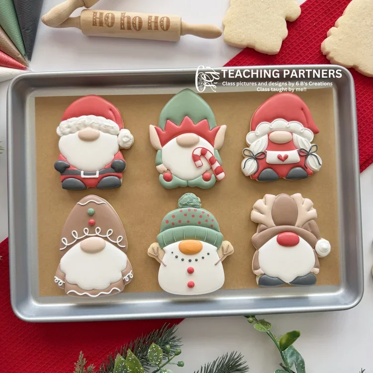 Big Smiles Bakery Cookie Class- Christmas Gnomes