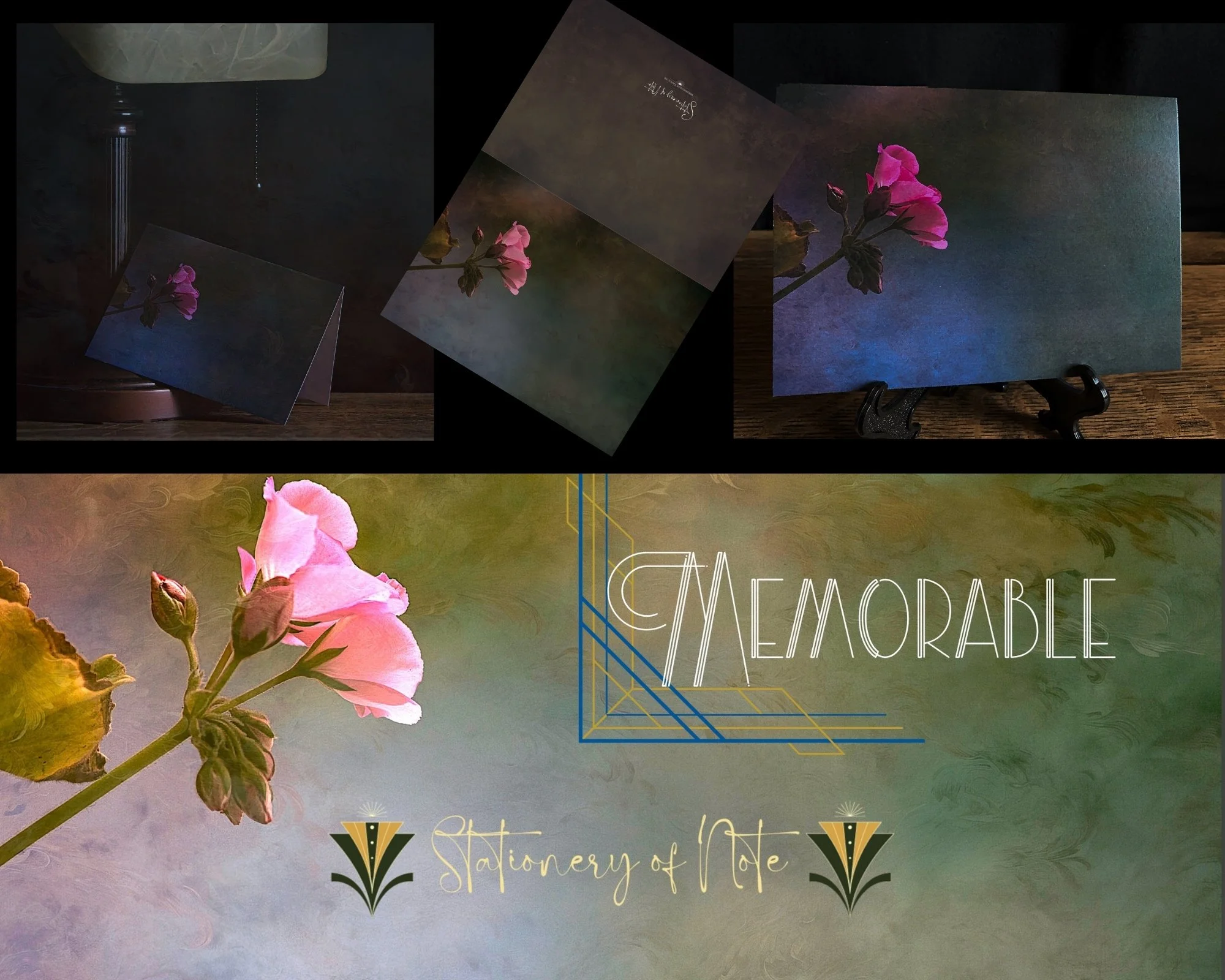 Four Pack of The Garden Series Issue #2:  The Pink Flower