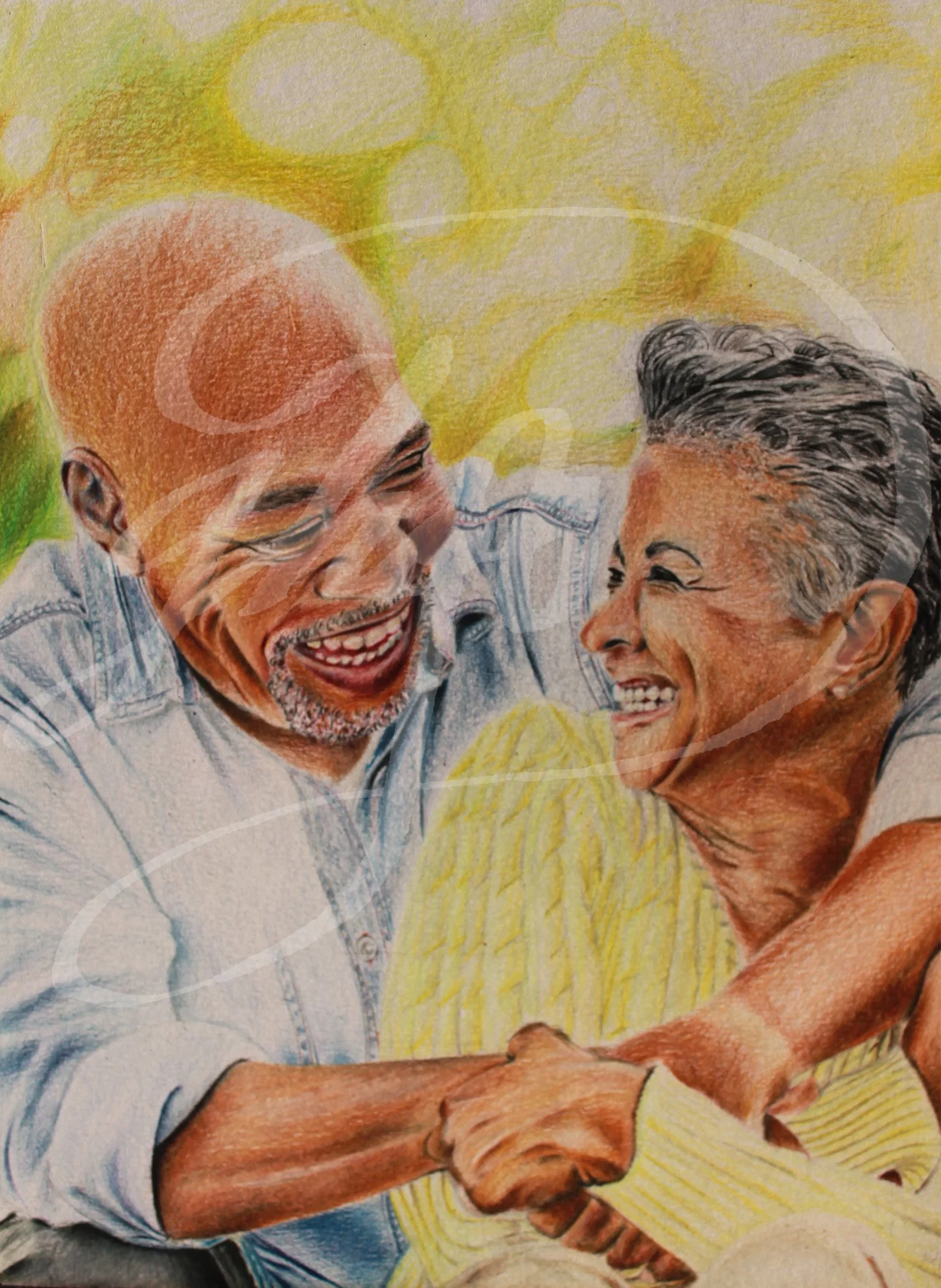 Elder Couple 1-colored pencil.jpg