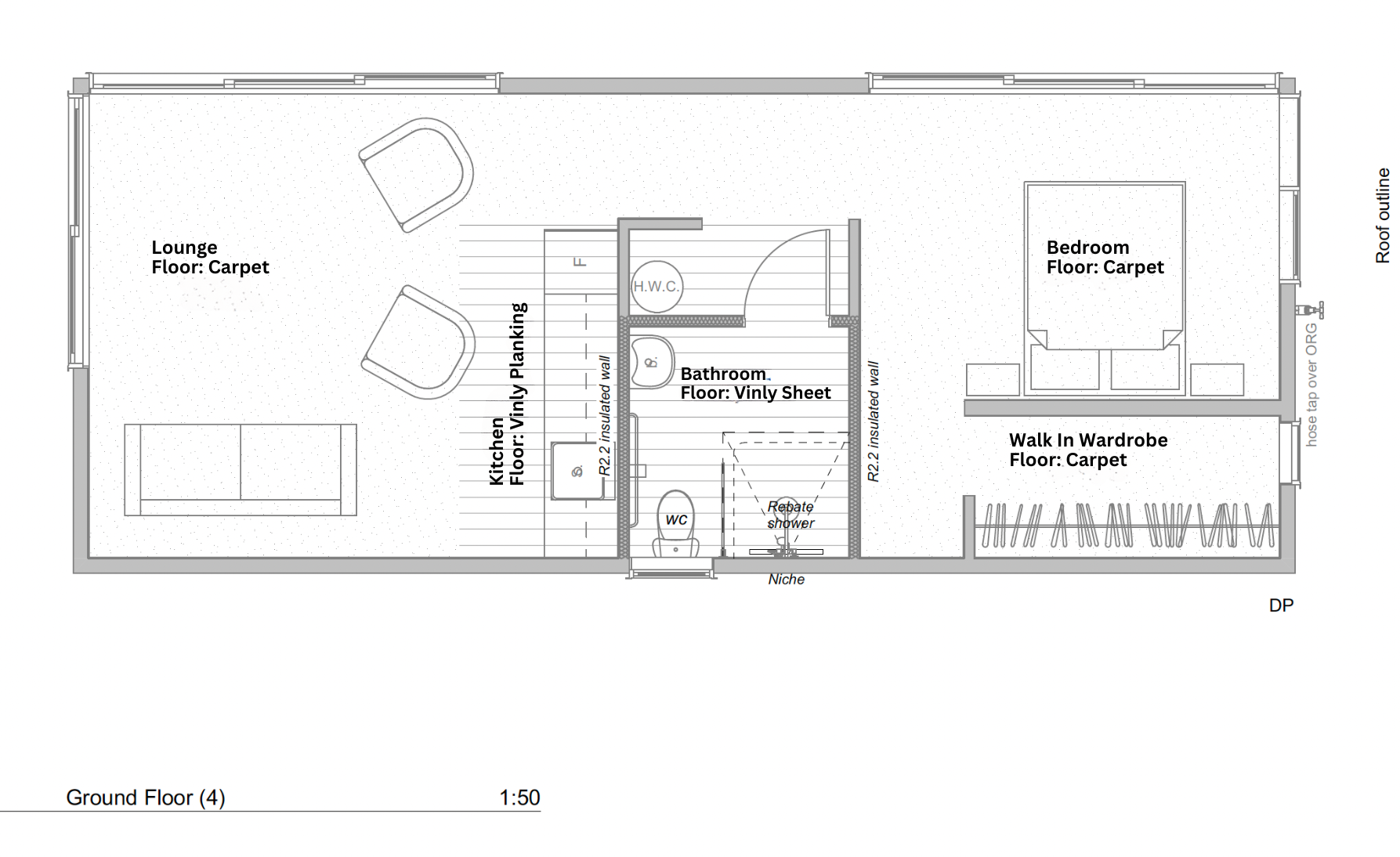 Granny Flat Minor Dwelling House Plans
