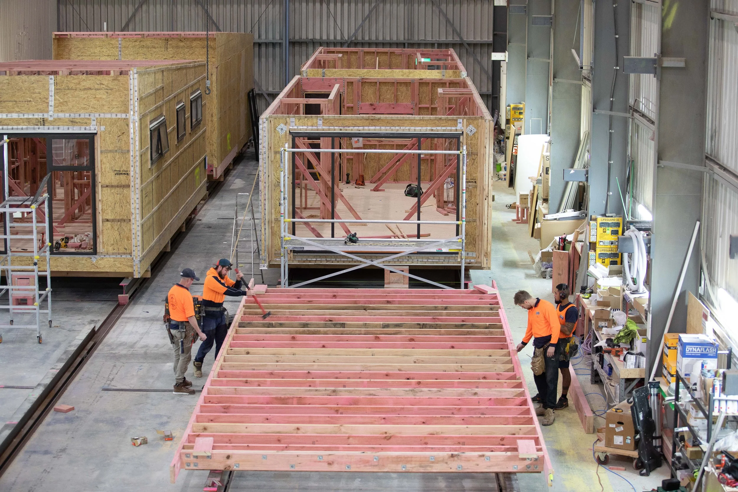smart solution homes factory producing offsite manufactured houses