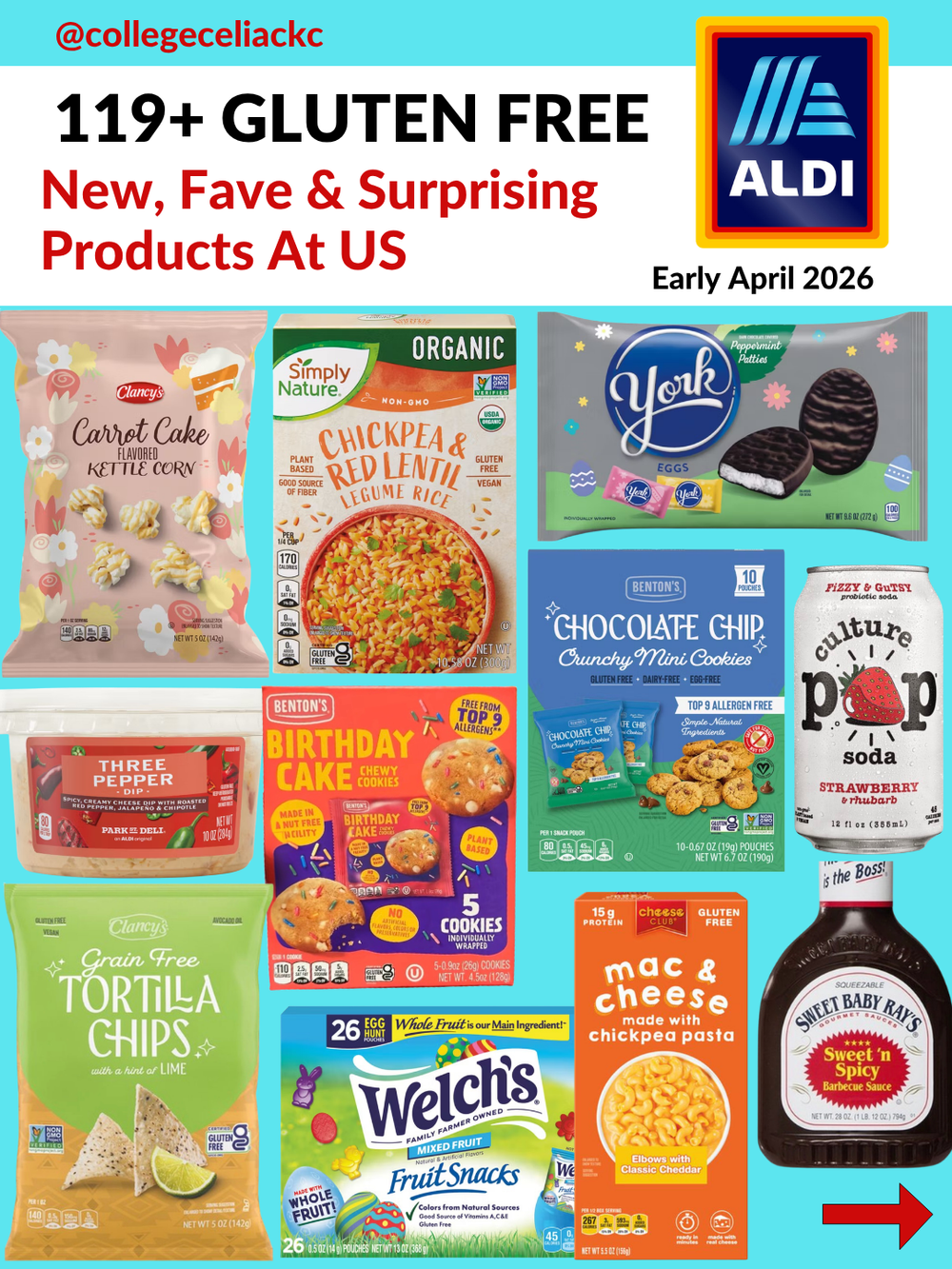 119+ Gluten Free Products at Aldi USA in Early April 2026 — Gluten Free ...
