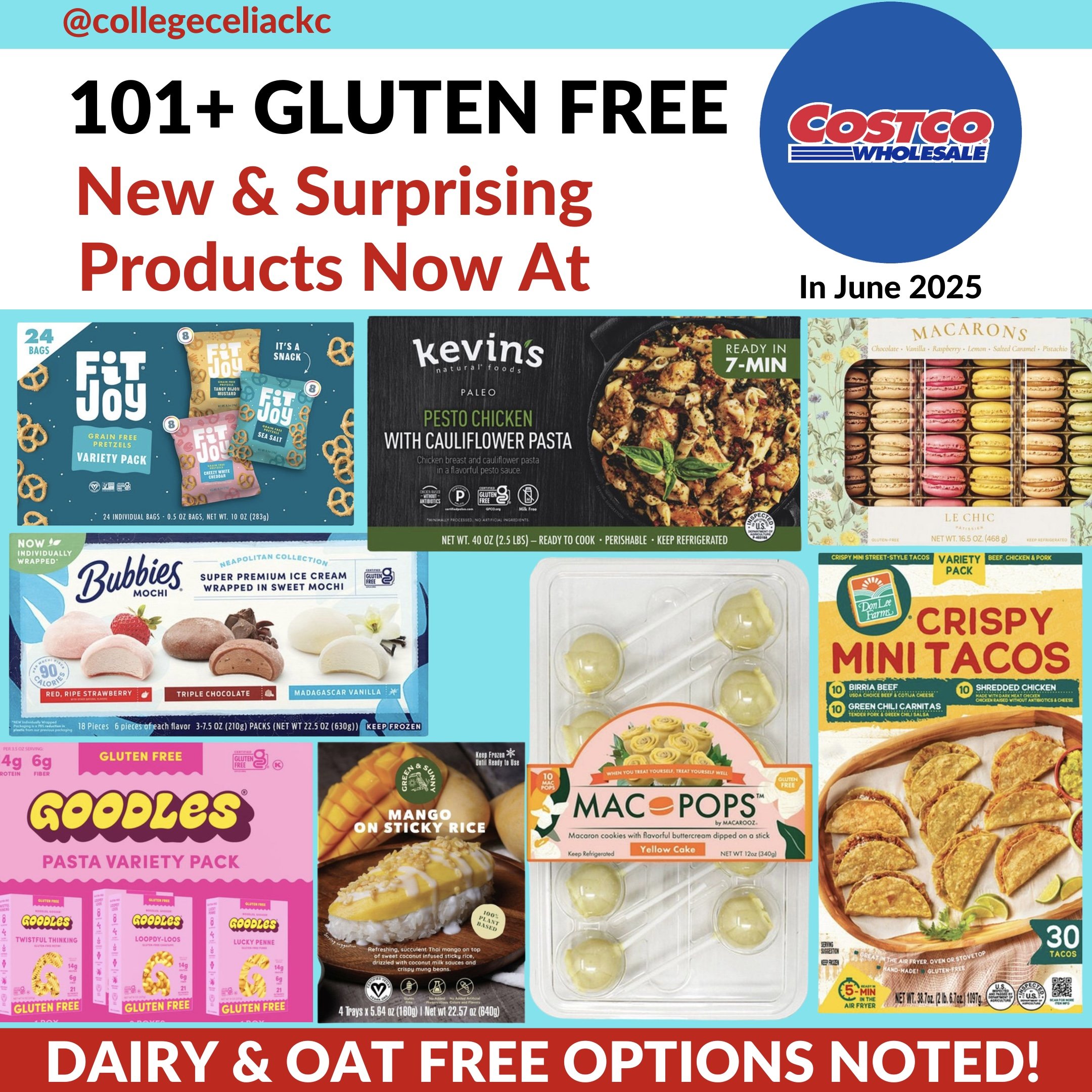101+ Gluten Free New & Surprising Products at Costco as of June 2025