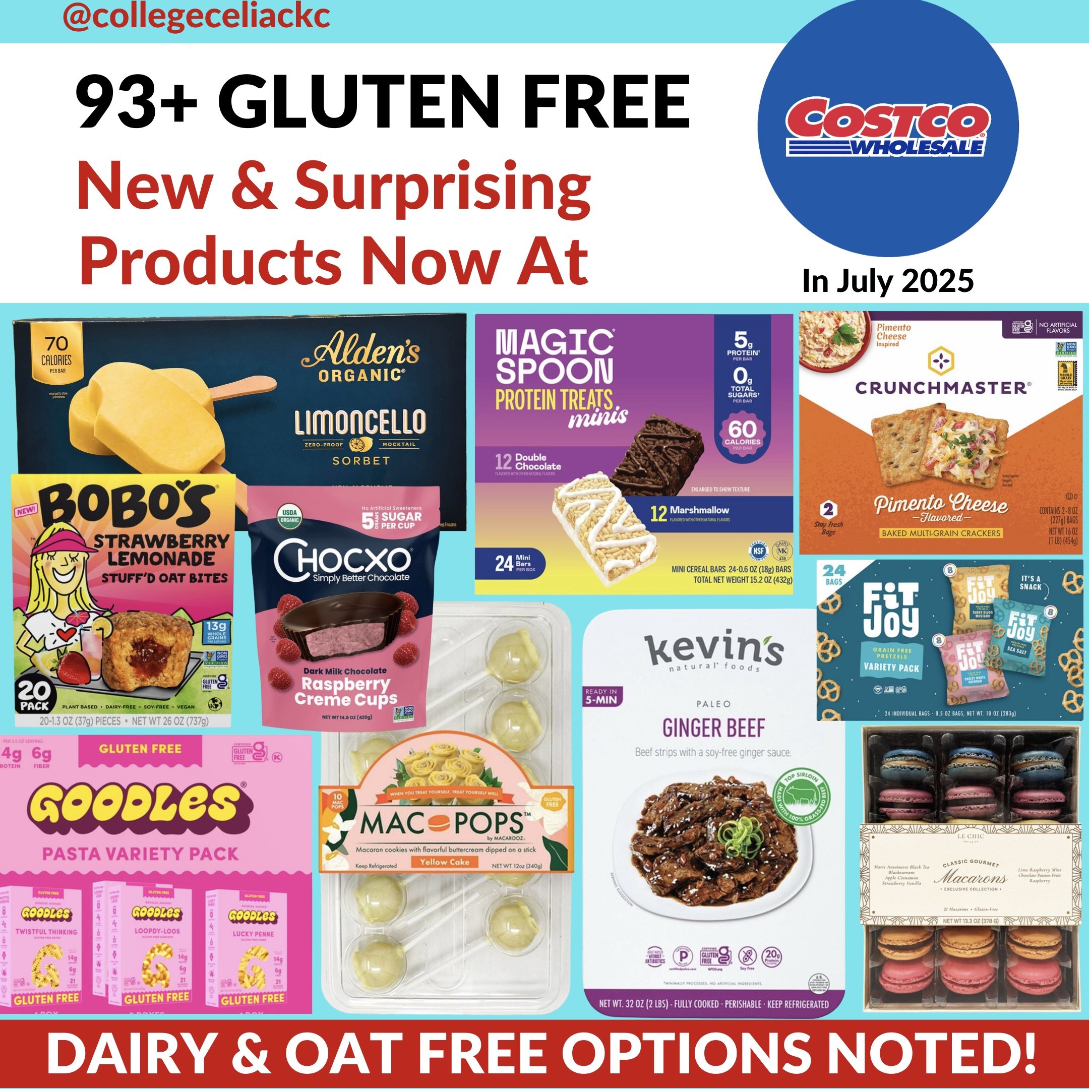 93+ Gluten Free New & Surprising Products at Costco as of July 2025