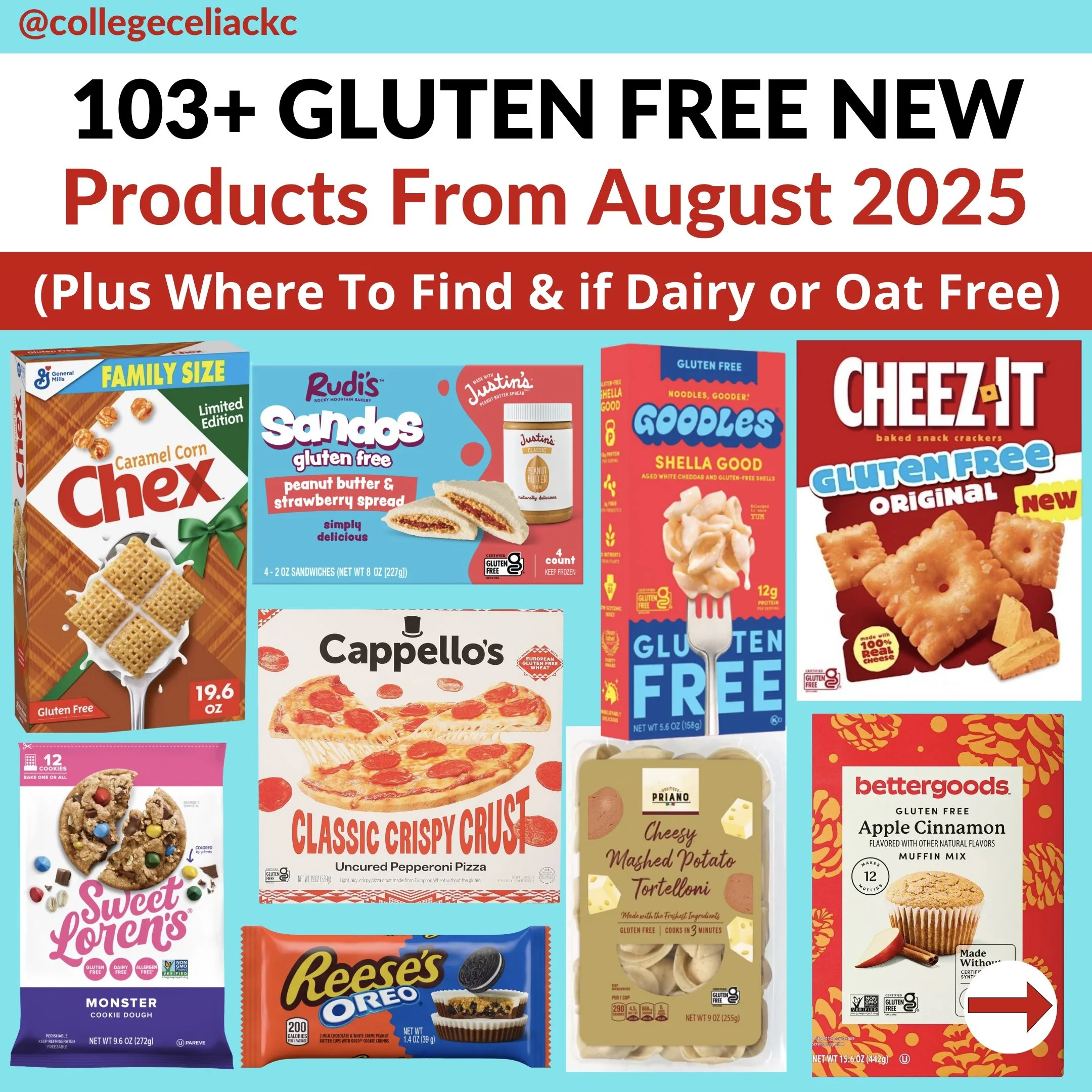 103+ NEW Gluten Free Products From August 2025