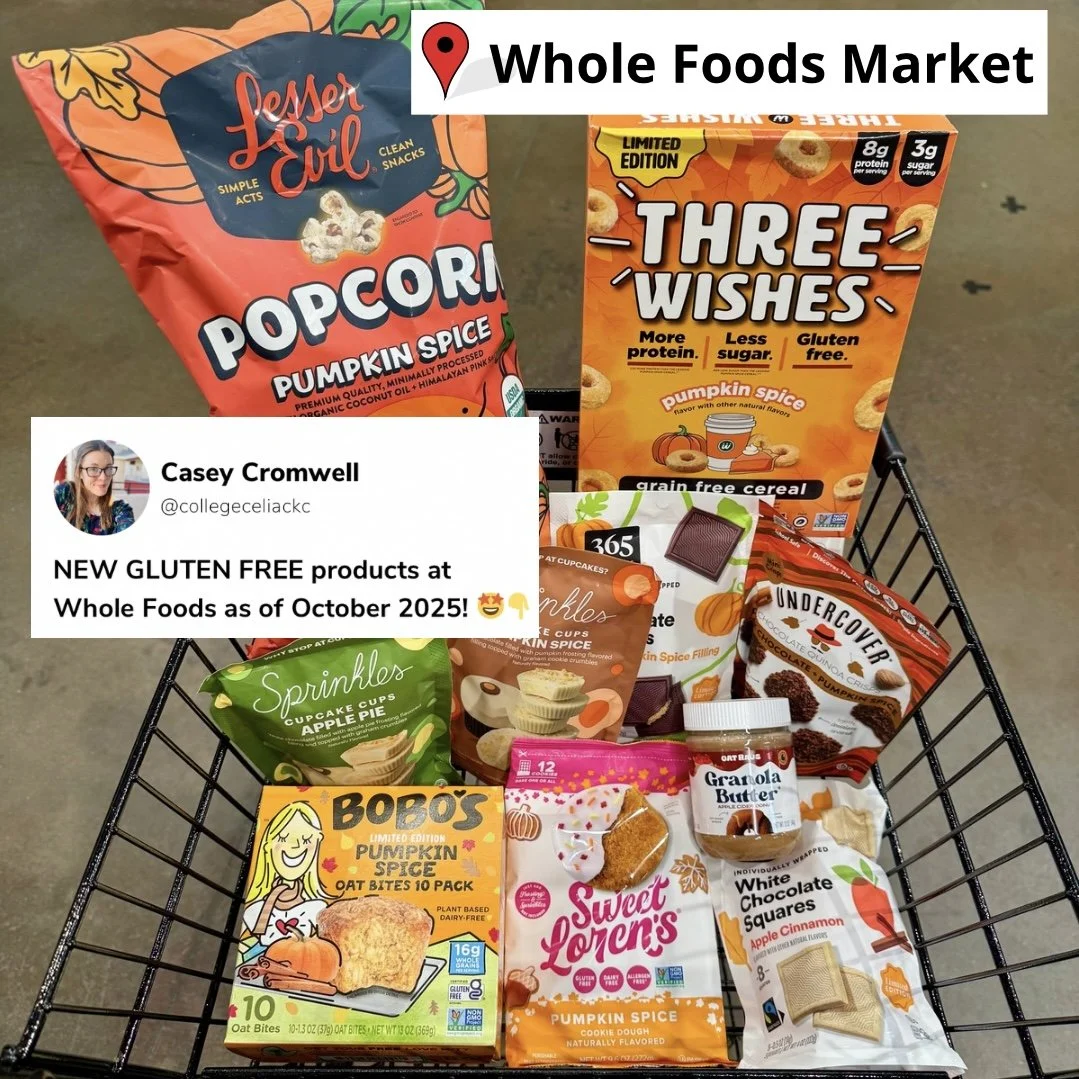 20+ NEW or Surprising Gluten Free Products at Whole Foods Market in Mid October 2025