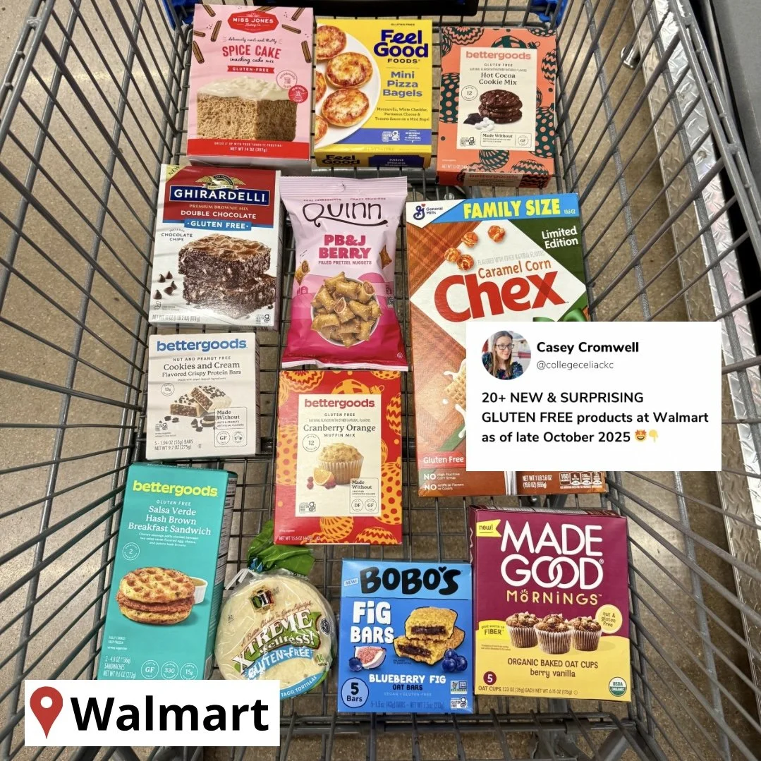 15+ NEW or Surprising Gluten Free Products at Walmart in Late October 2025