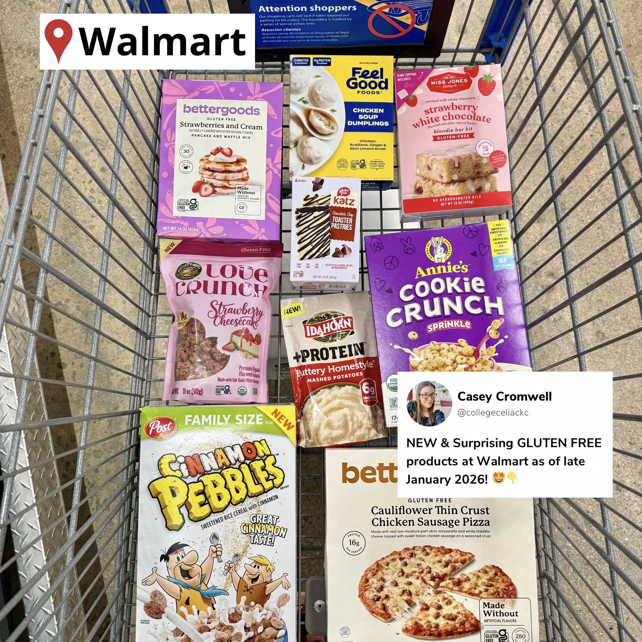 20+ NEW or Surprising Gluten Free Products at Walmart in Late January 2026