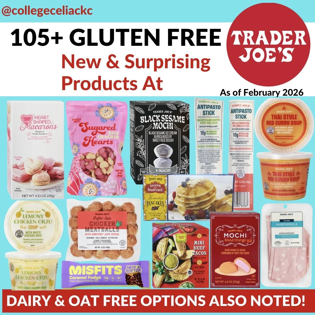 105+ Gluten Free Products at Trader Joe’s as of February 2026