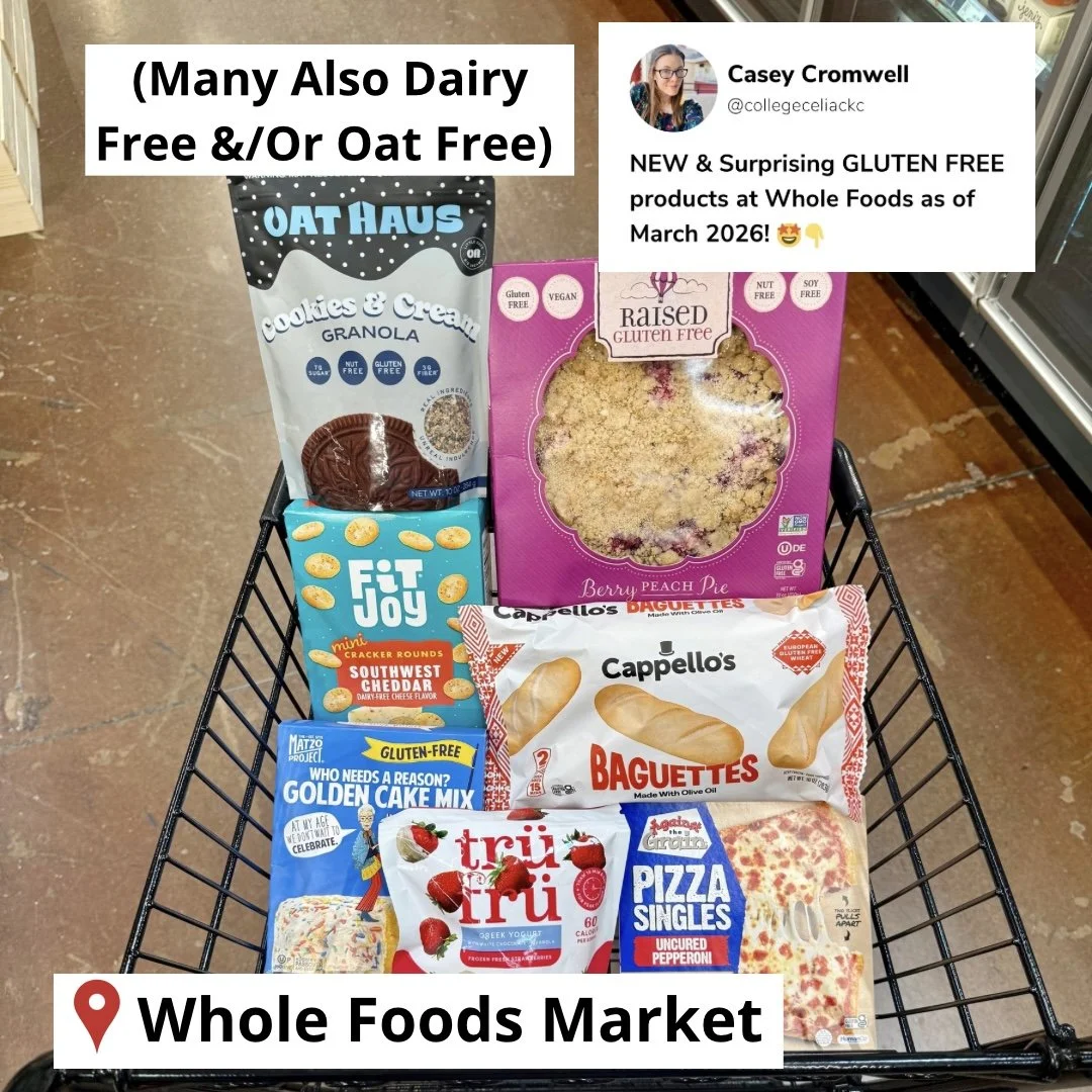 20+ NEW or Surprising Gluten Free Products at Whole Foods Market in March 2026