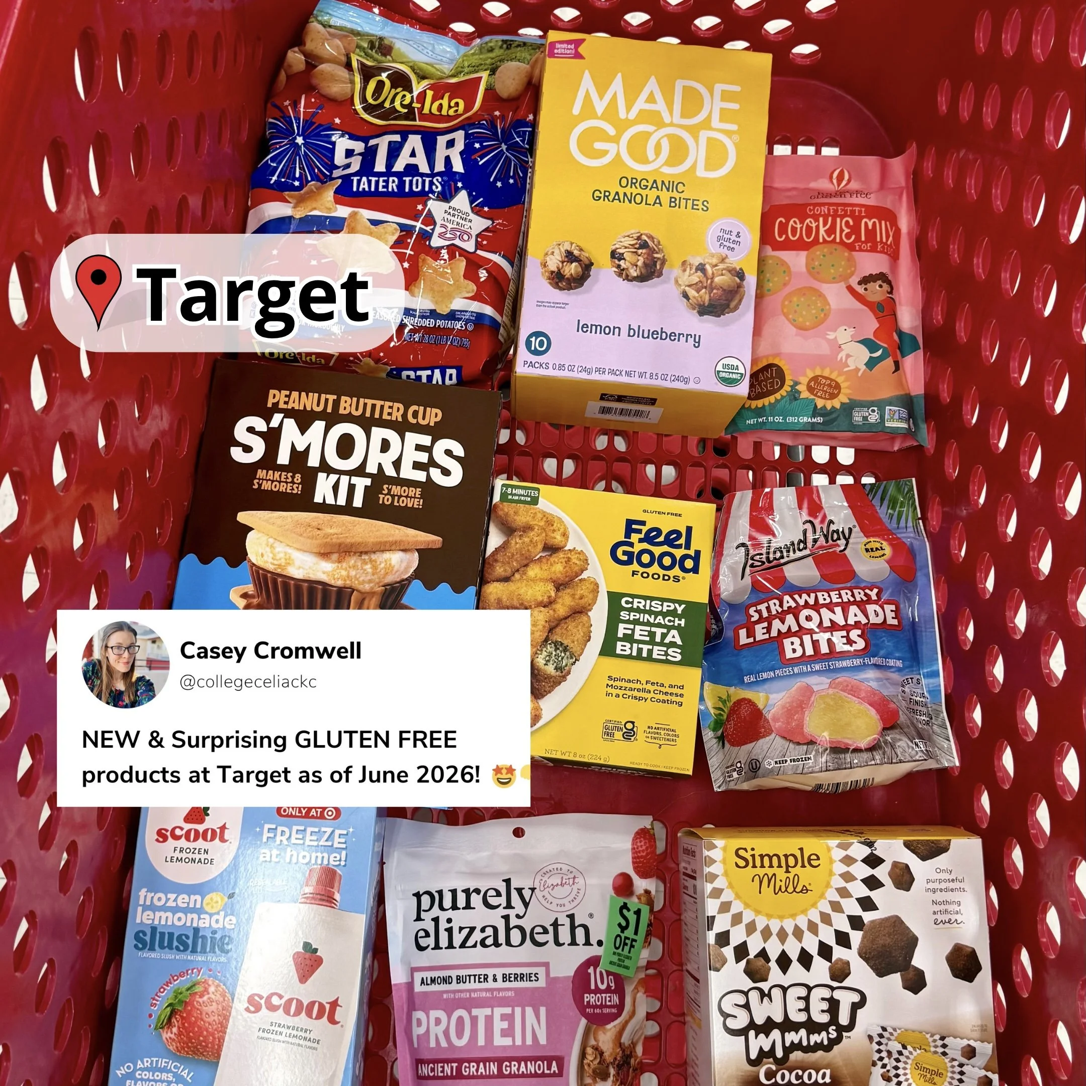 20+ NEW or Surprising Gluten Free Products at Target in June 2026 