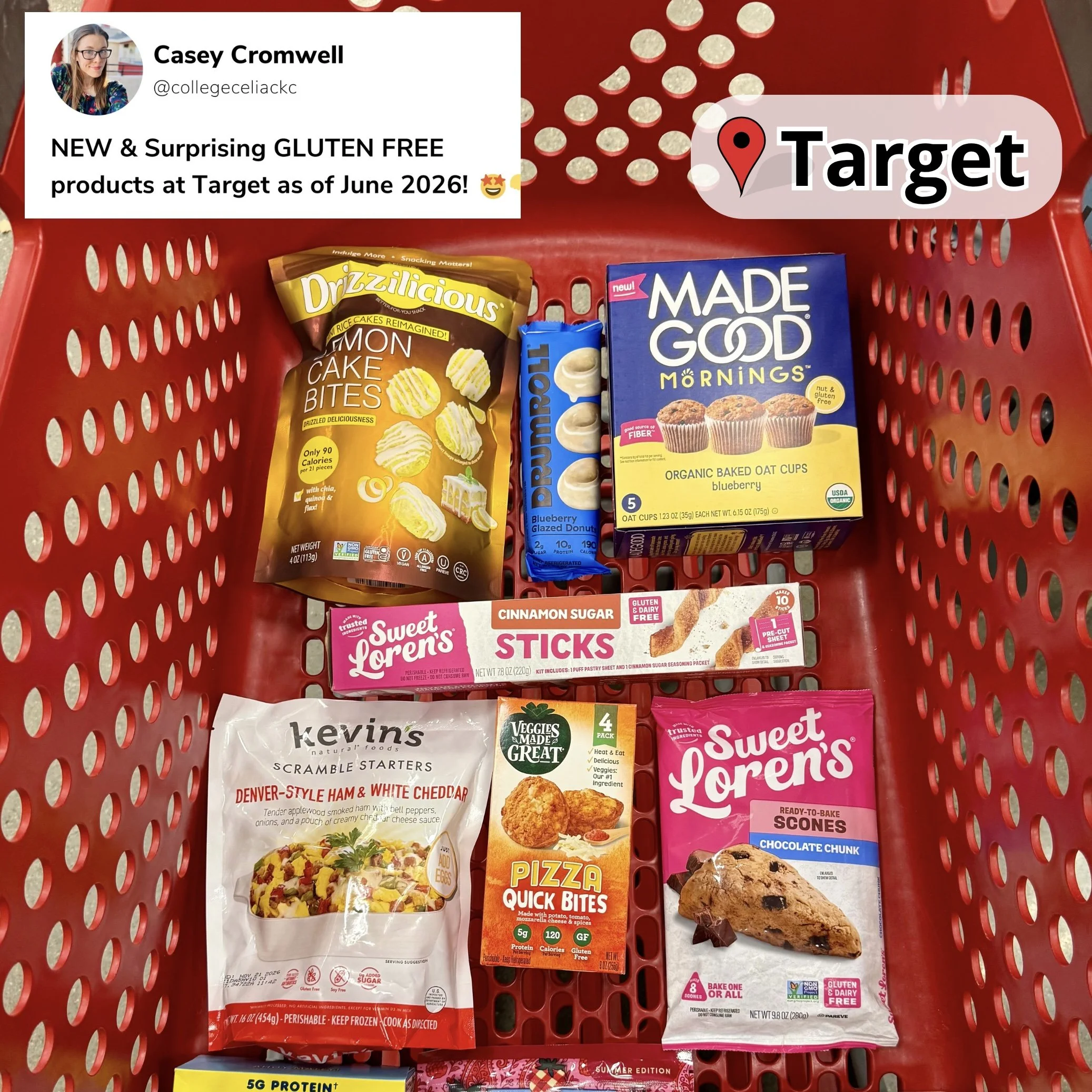 20+ NEW or Surprising Gluten Free Products at Target as of Late June 2026 
